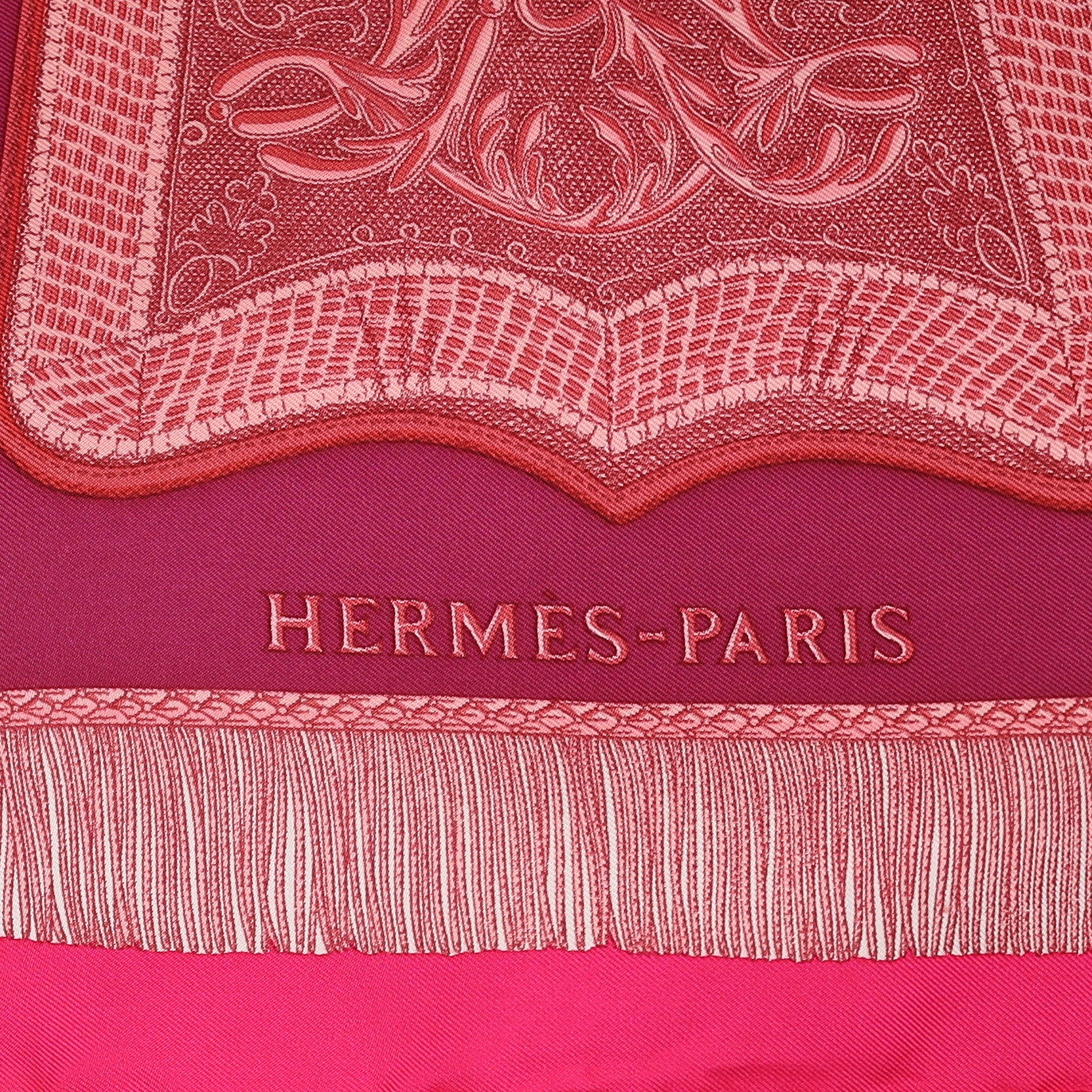 Hermès Poste et Cavalerie Silk Scarf