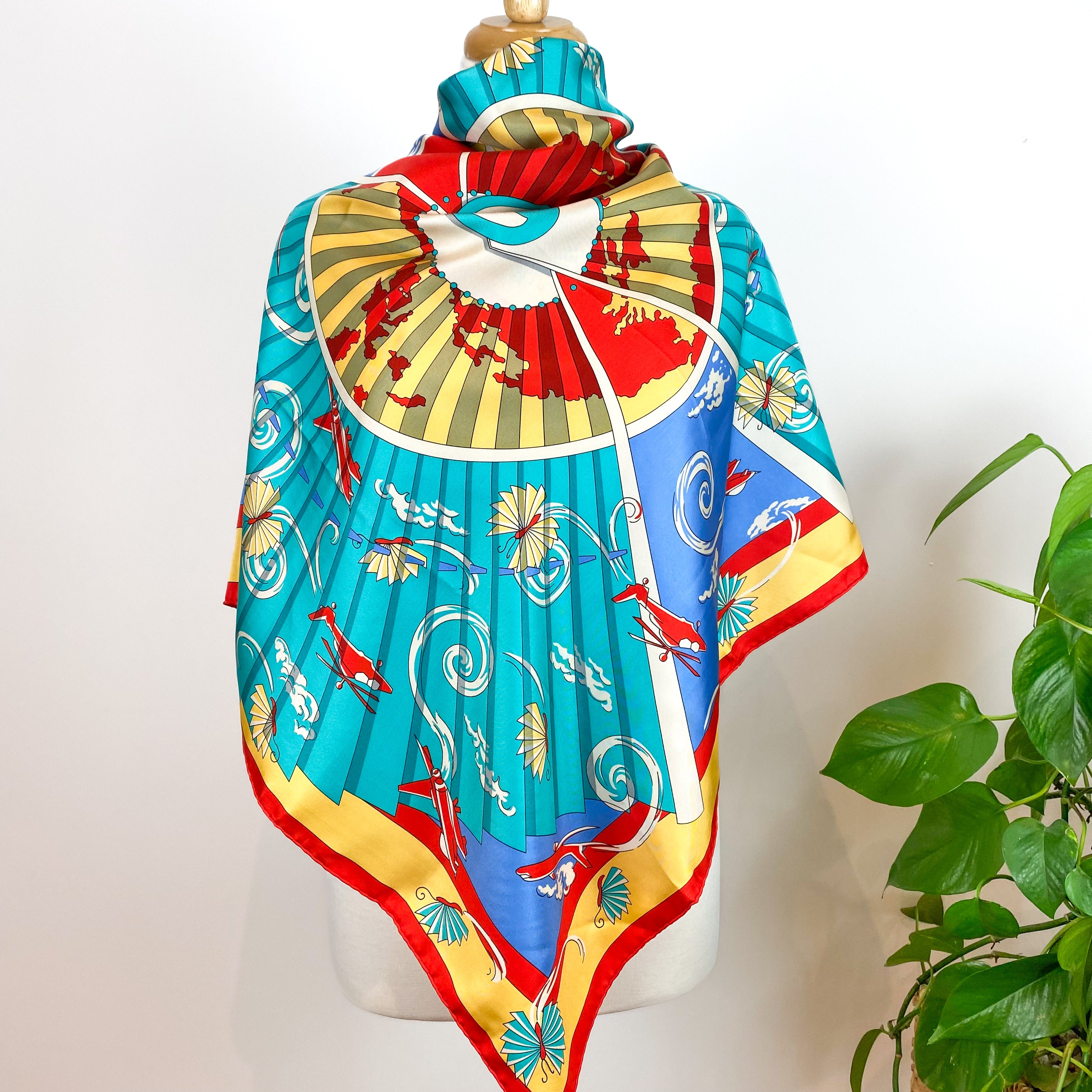 Large Aircraft Design MTU München Silk Scarf