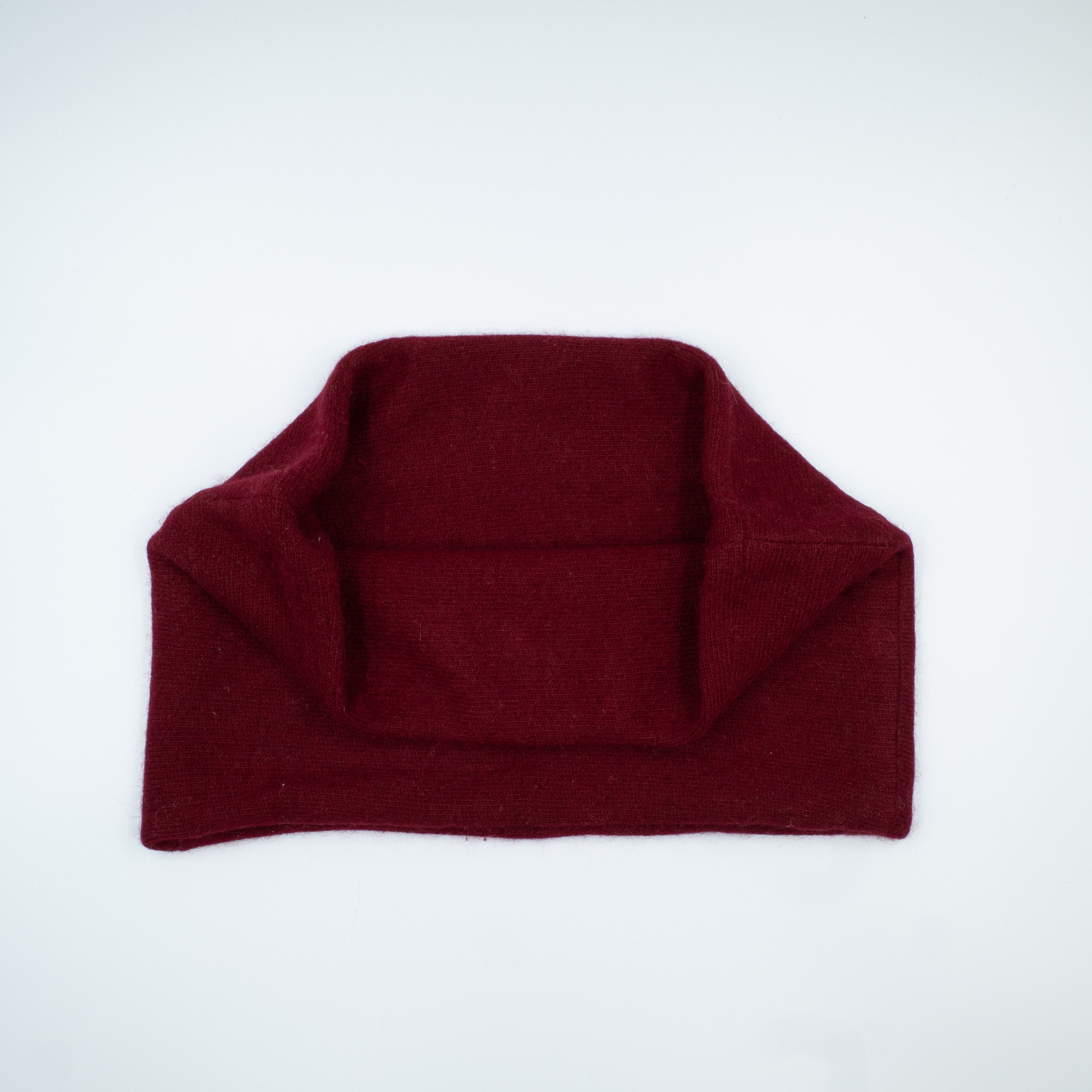 Burgundy Red Neck Warmer