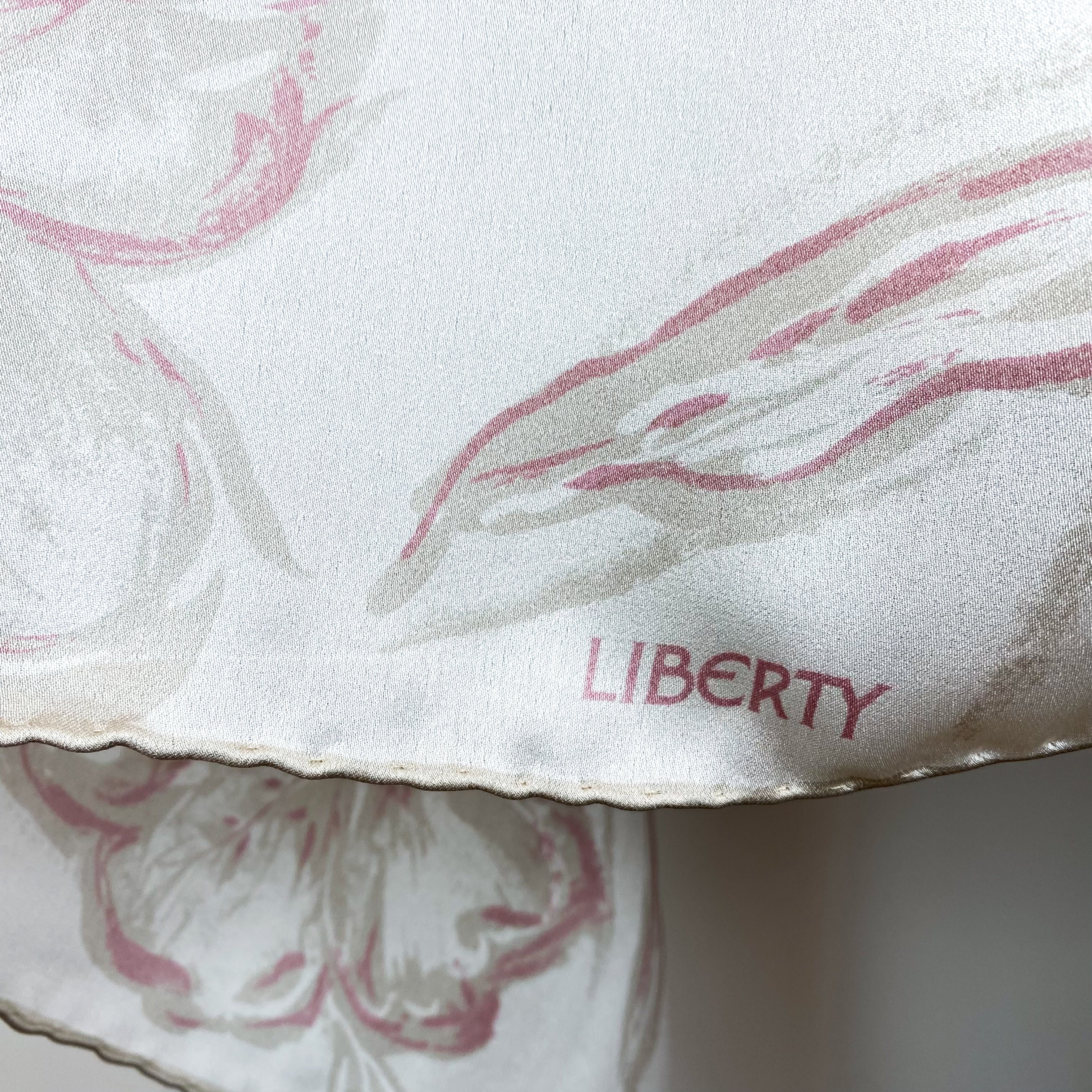 Liberty Floral Wrap Style Silk Scarf
