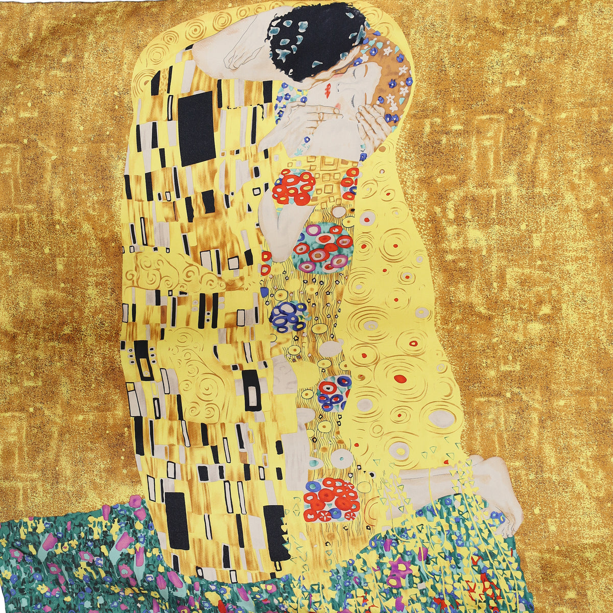 Brand New ‘The Kiss’ Design Silk Scarf