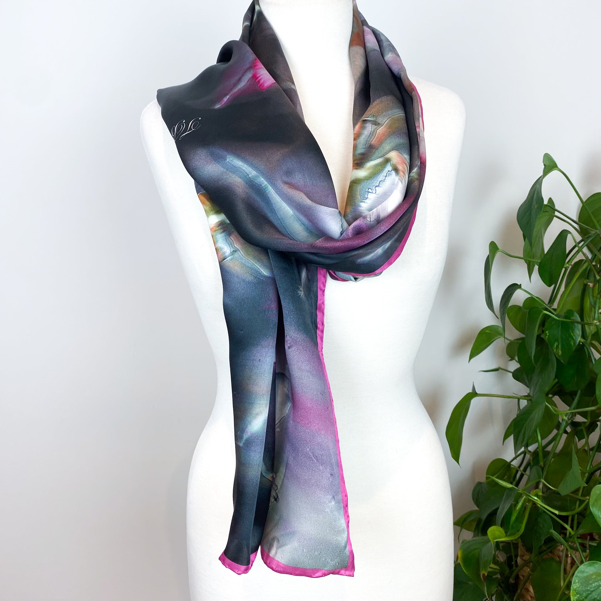 Ted Baker Ballerina Wrap Style Silk Scarf