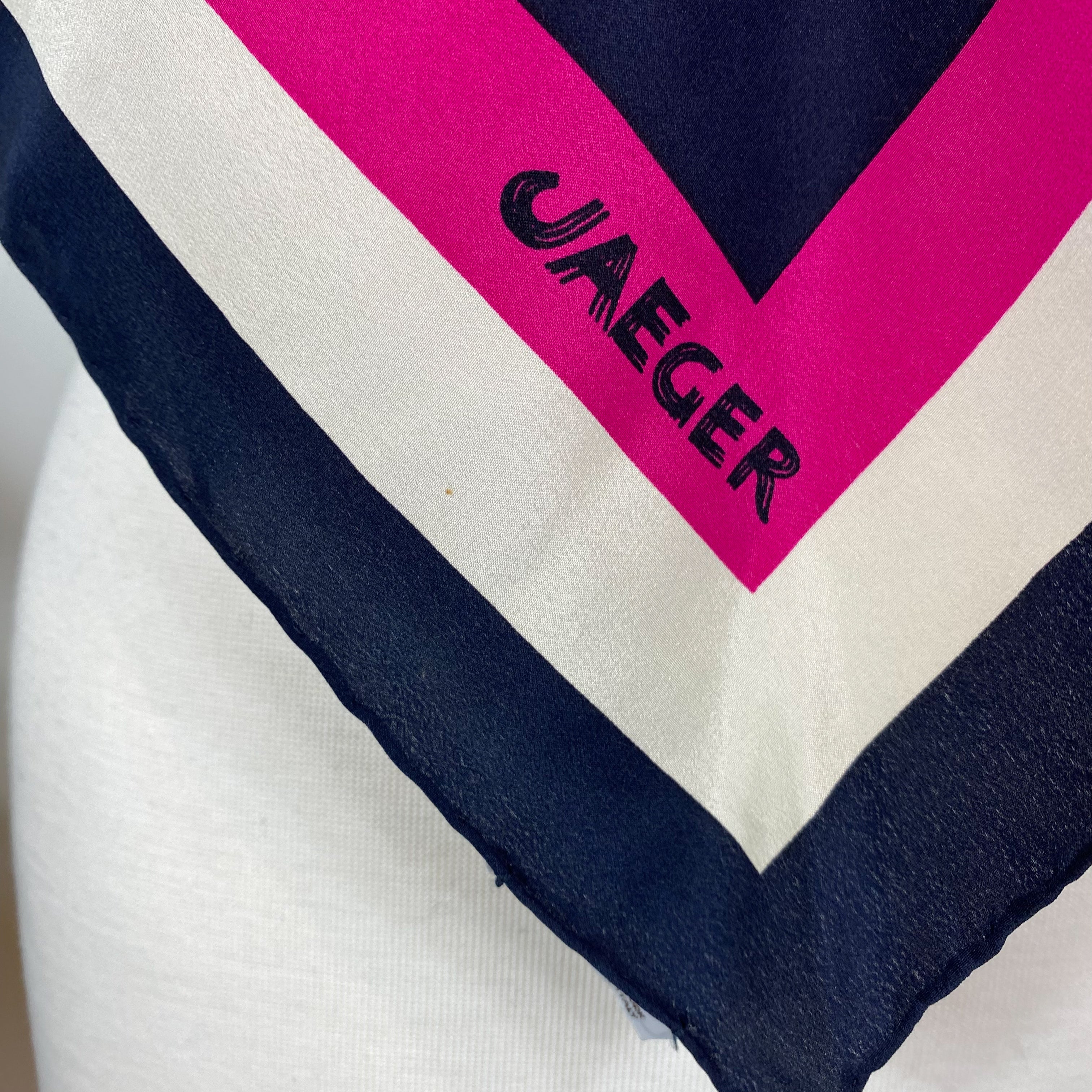 Jaeger Bright Floral Immaculate Silk Scarf