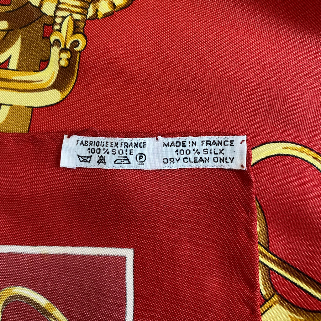 Hermès Lift Profilé Hermès Silk Scarf Quite Rare
