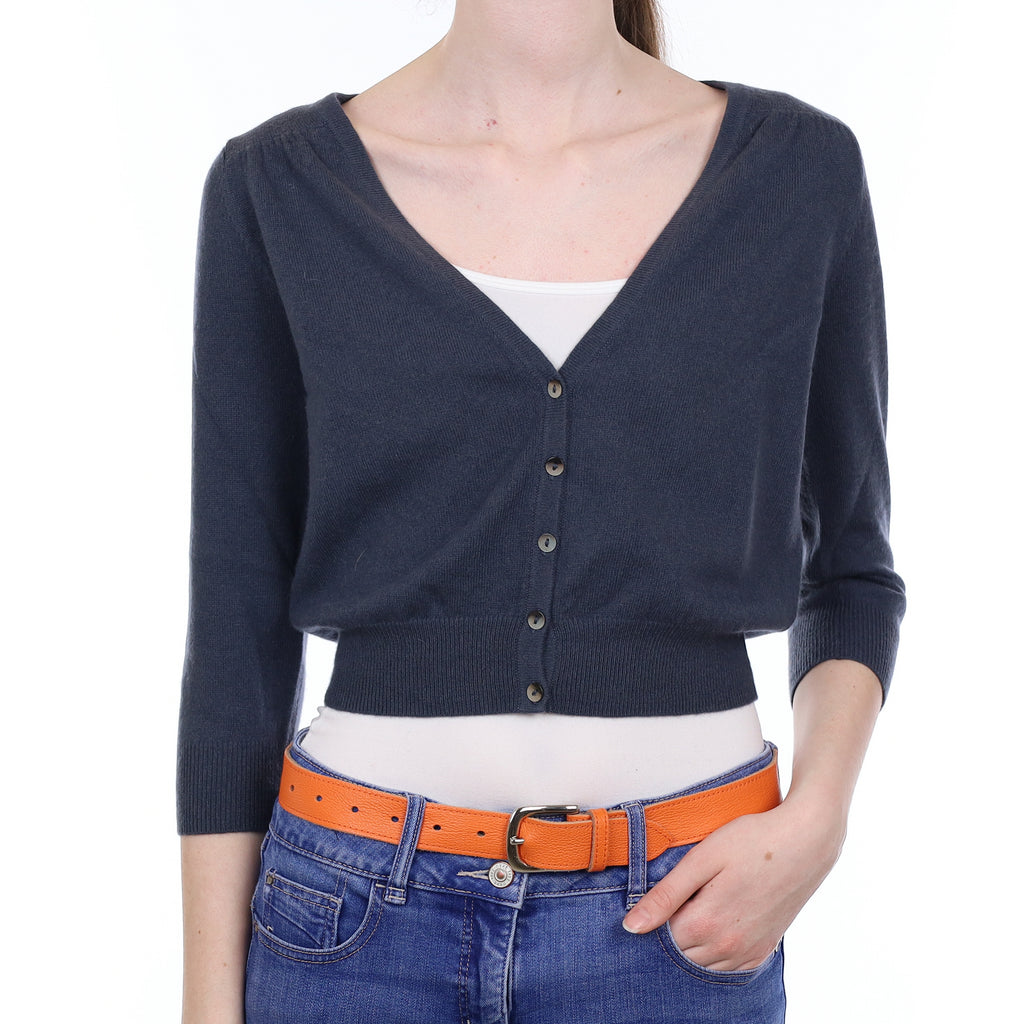 Old Navy Cashmere Cropped V Neck Cardigan Extra Small
