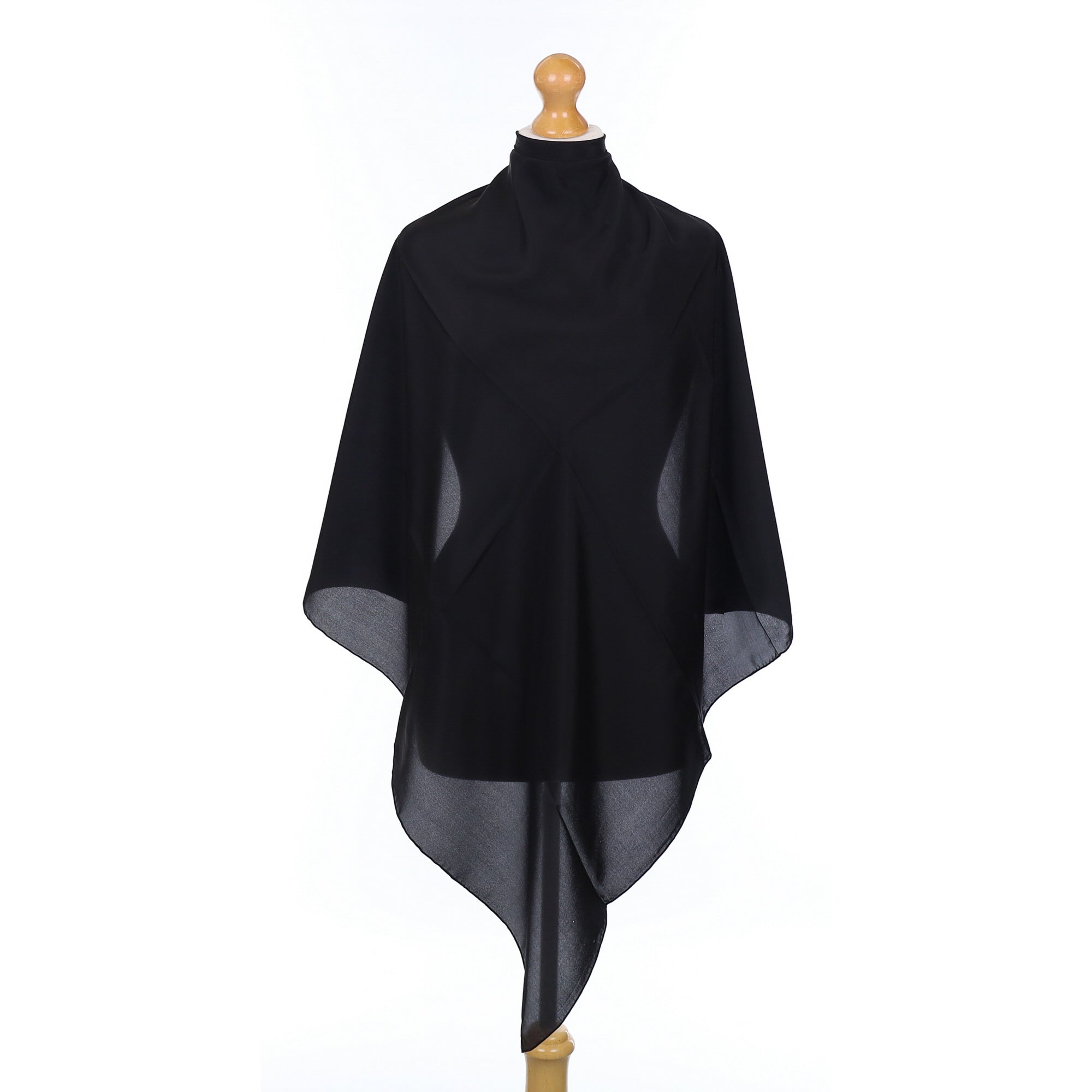 Brand New Jammers & Leufgen Black Silk Scarf