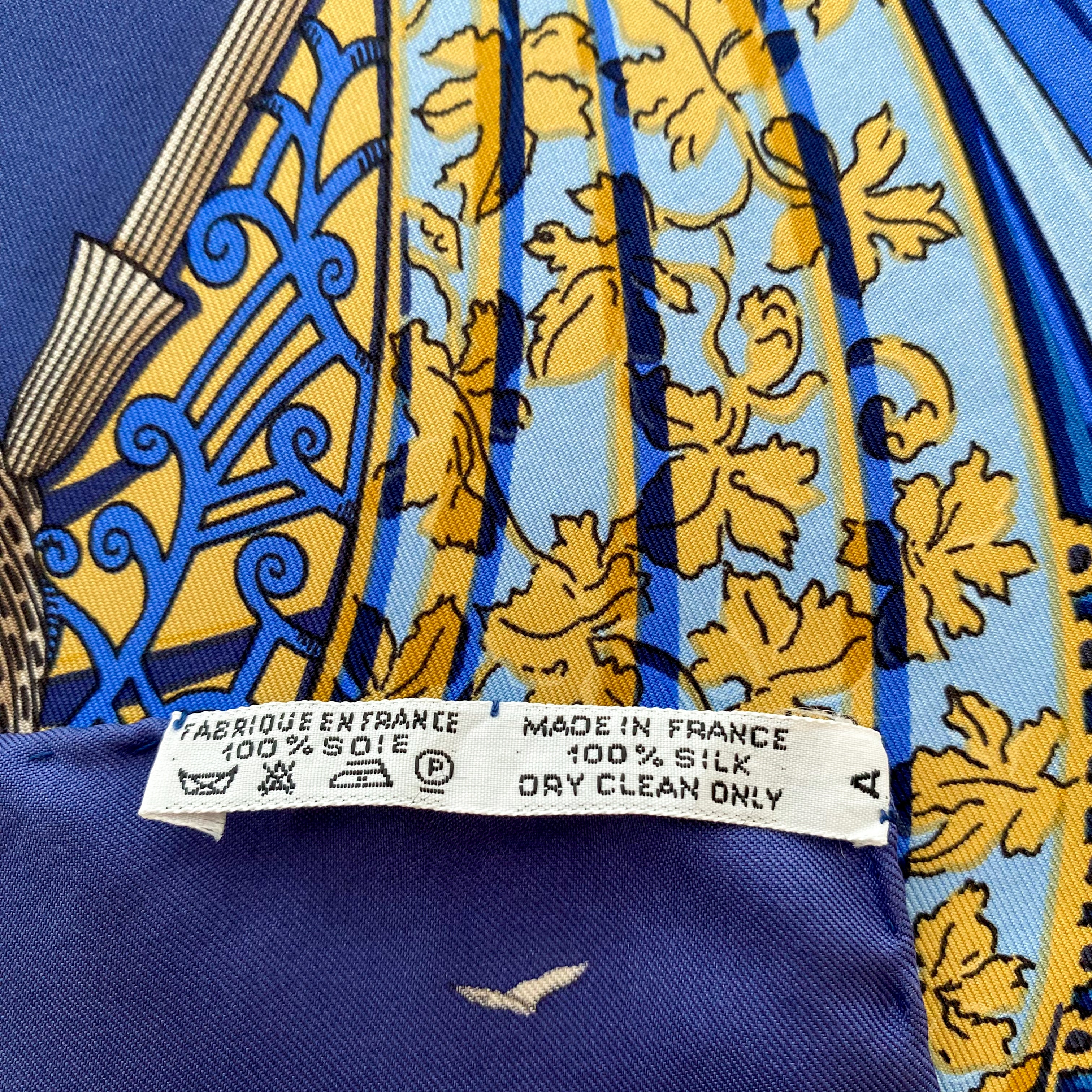 Boxed Hermès L’atlantide Silk Scarf