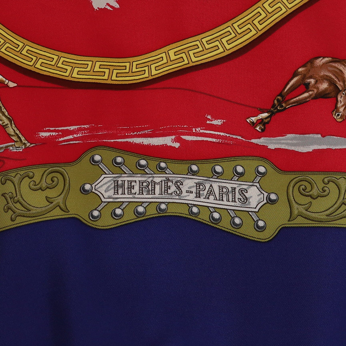 Hermès Charreada Silk Scarf