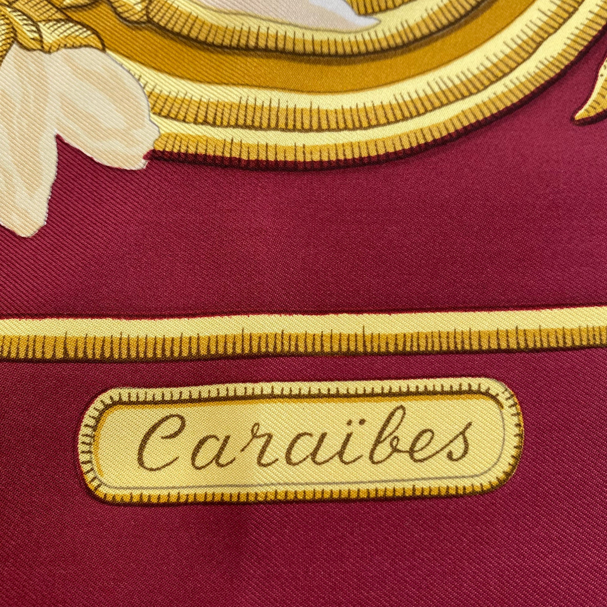 Hermès Caraibes Silk Scarf