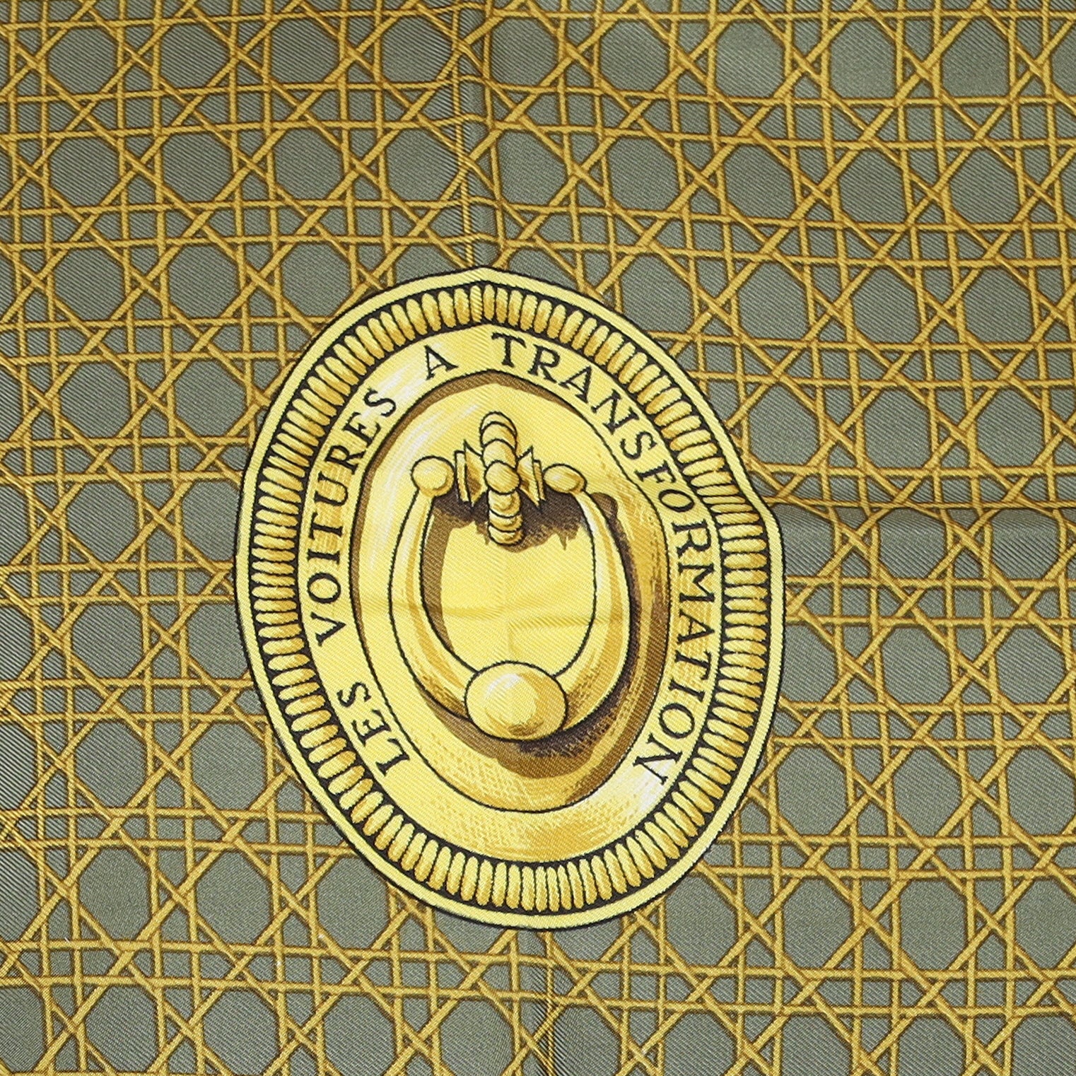 Brand New Sleeved Hermès Les Voitures a Transformation Silk Scarf