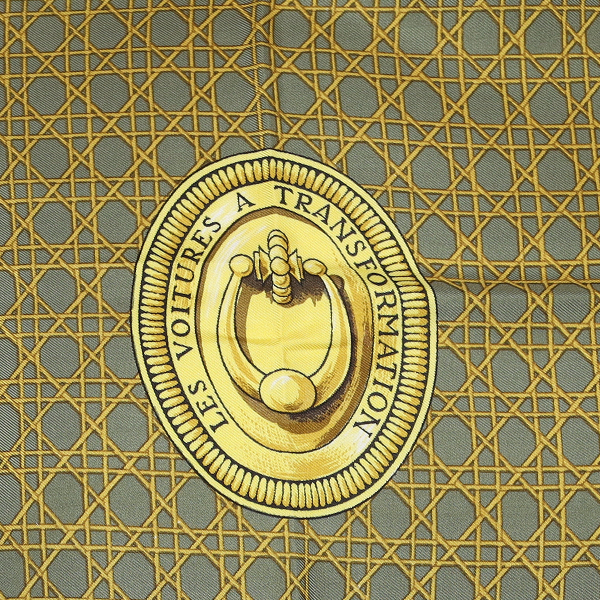 Brand New Sleeved Hermès Les Voitures a Transformation Silk Scarf