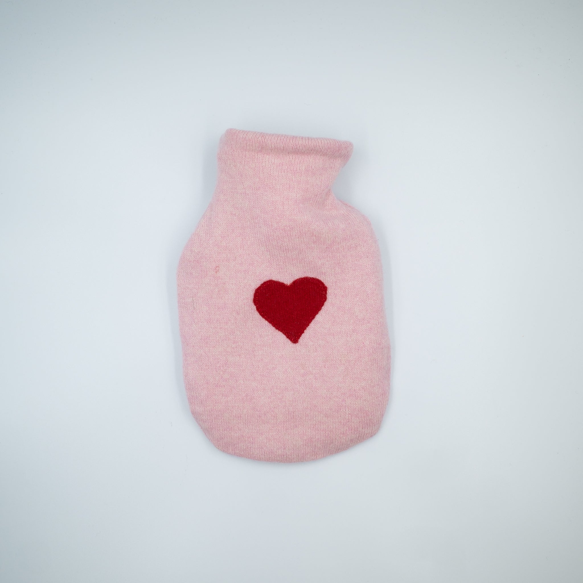 Blush Pink Cashmere Small Hot Water Bottle