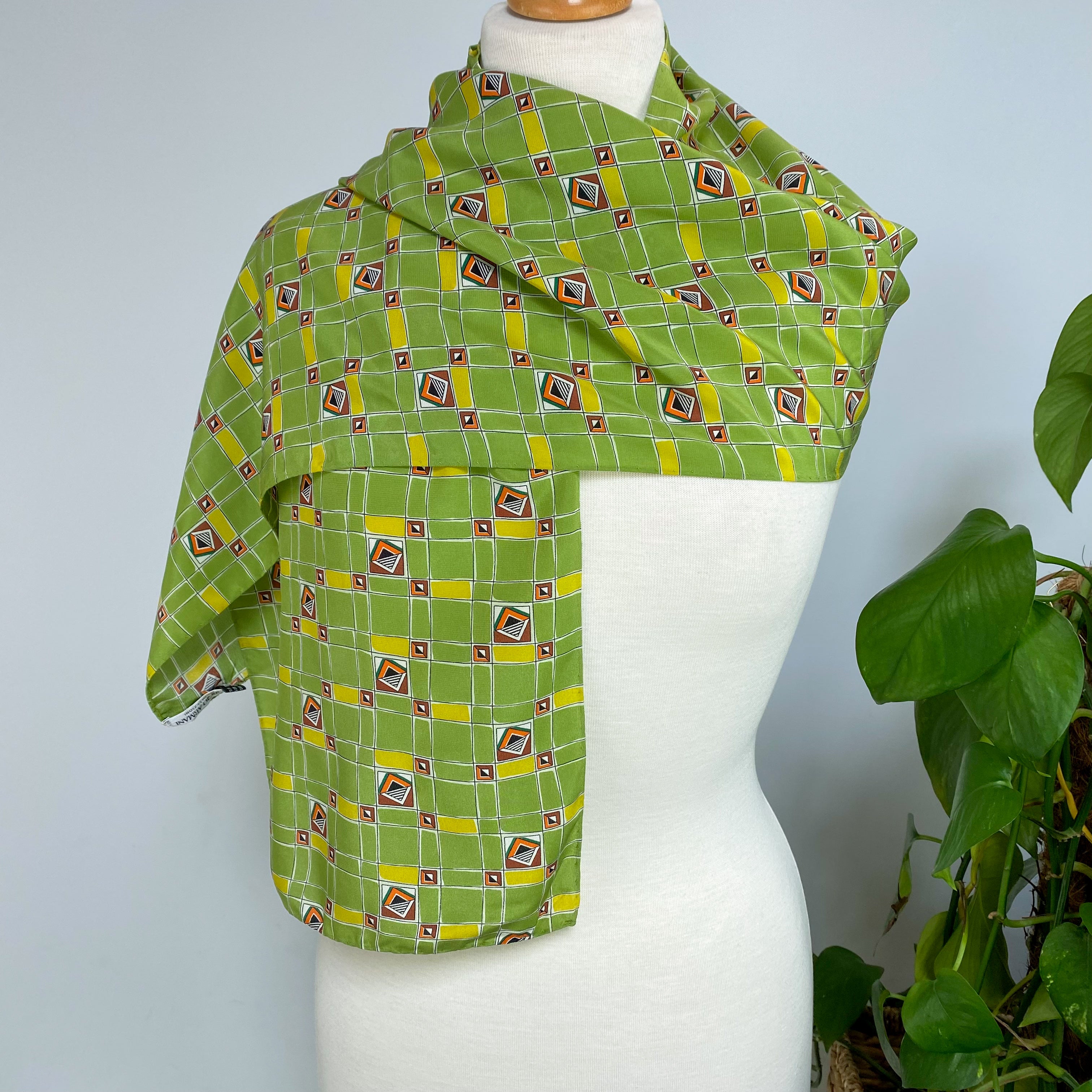 Giorgio Armarni Long Silk Scarf