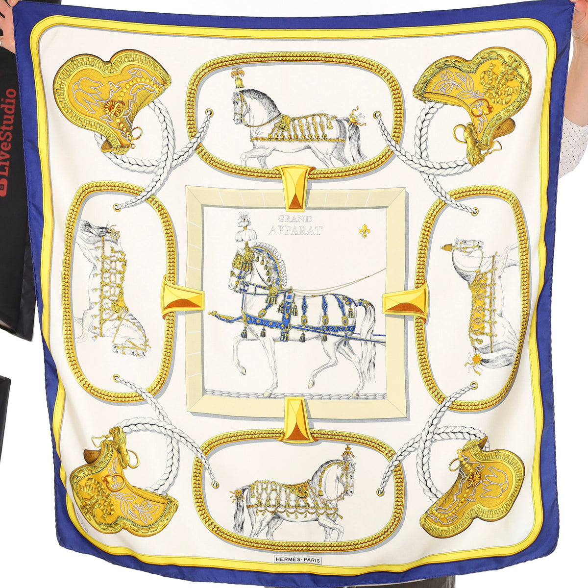 Hermès Grand Apparat Silk Scarf