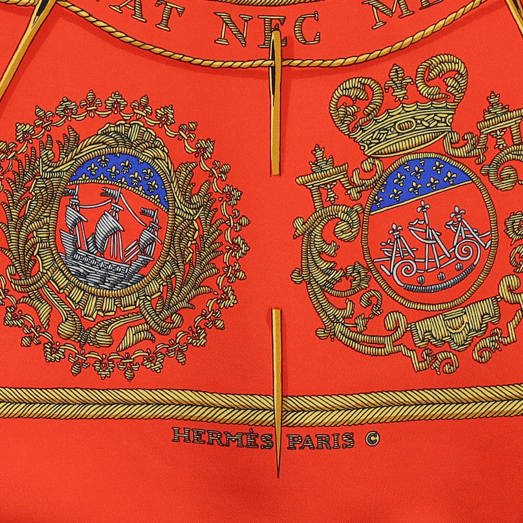 Hermès Les Armes De Paris Silk Scarf