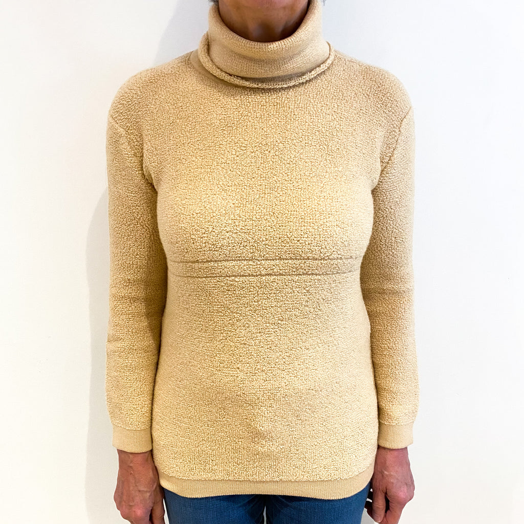 Brand New Scottish Beige Fleece Jumper Medium