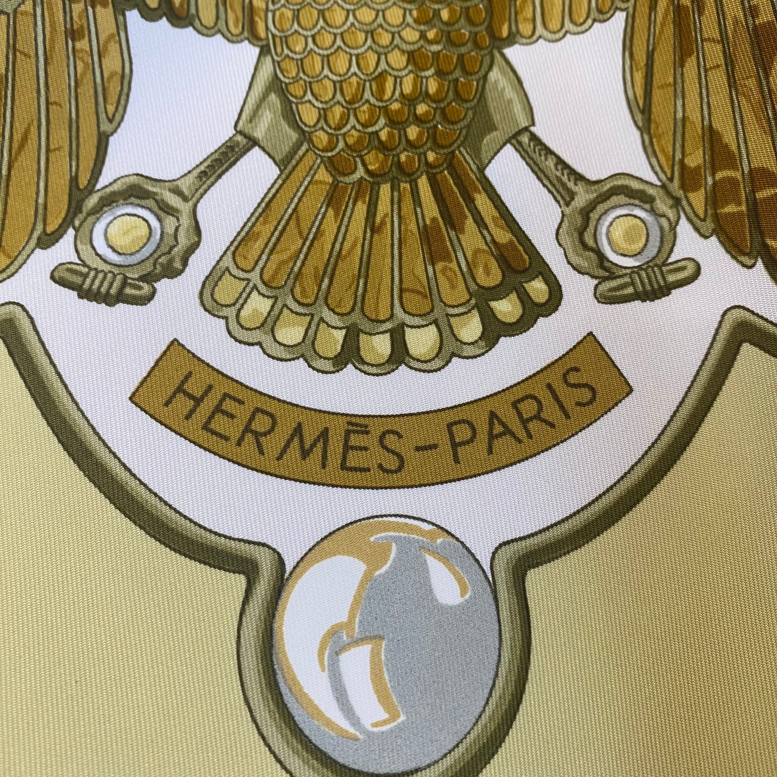 Immaculate Hermès Egypte Silk Scarf