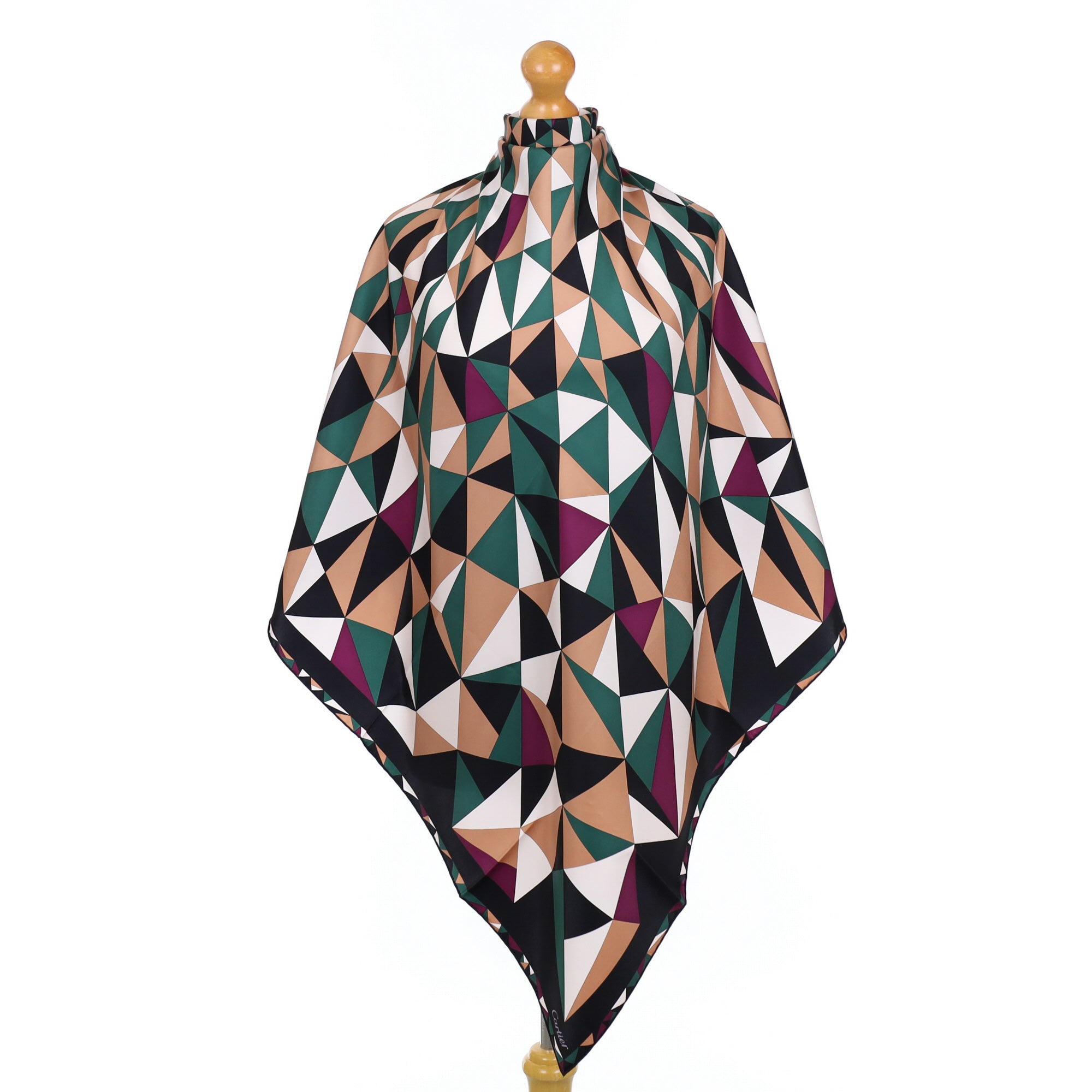 Brand New Cartier Designer Silk Scarf