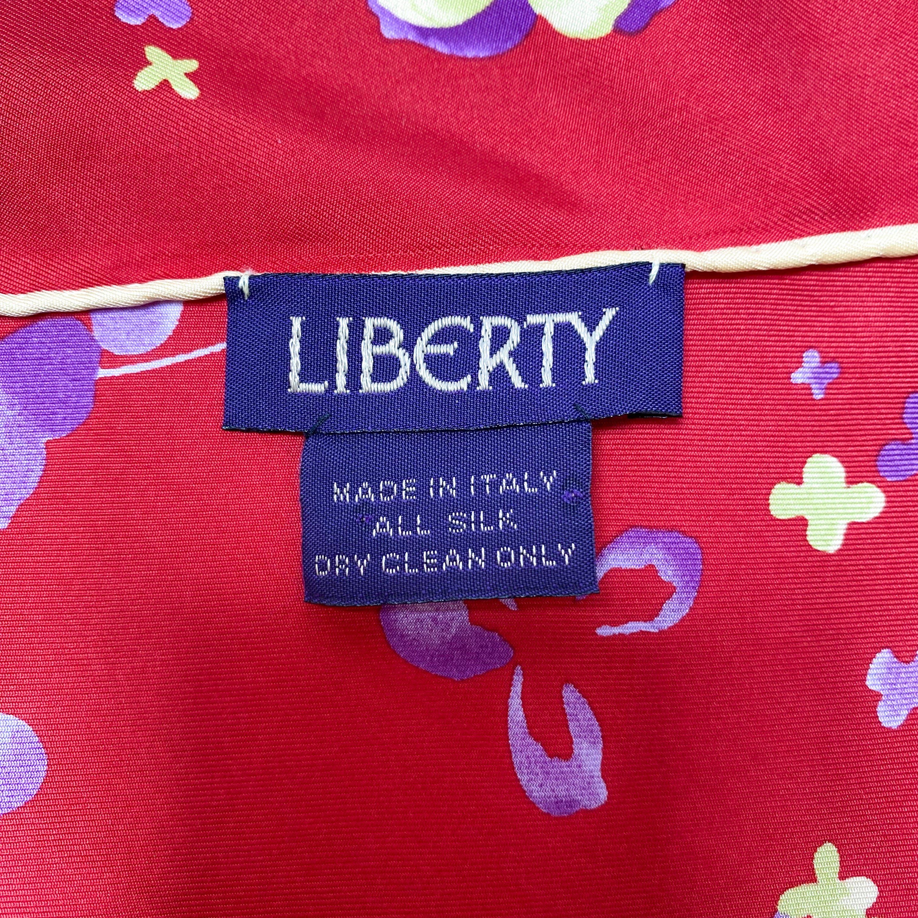 Liberty Floral Silk Scarf