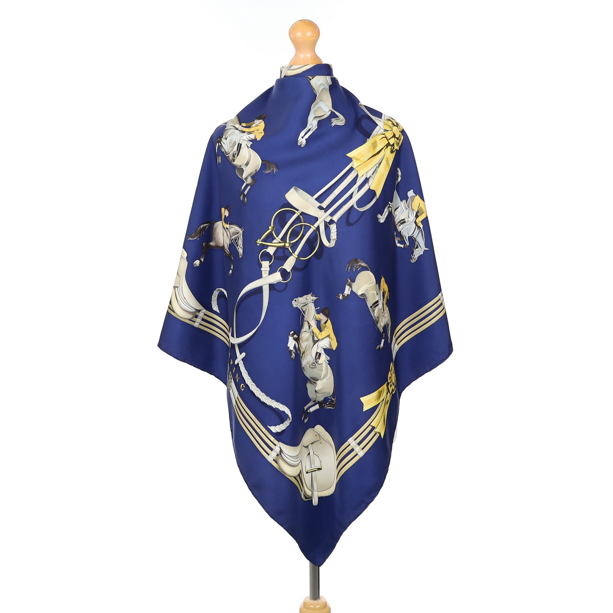 Hermès Jumping Silk Scarf