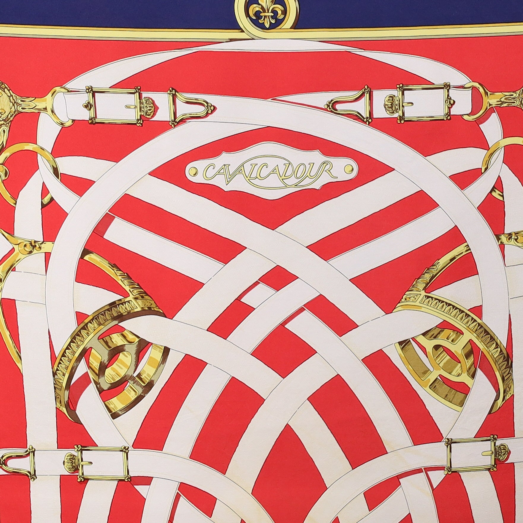 Hermès Cavalcadour Silk Scarf
