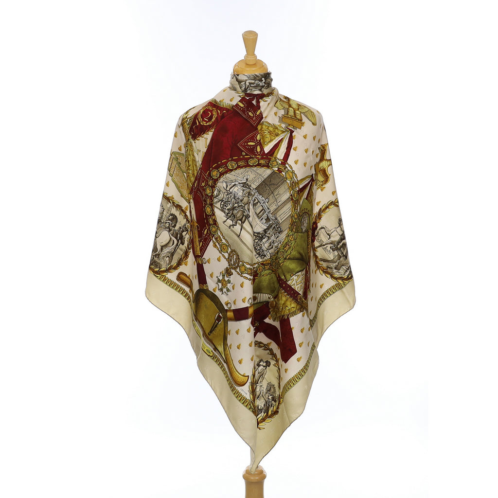 Hermès Napoléon Silk Scarf