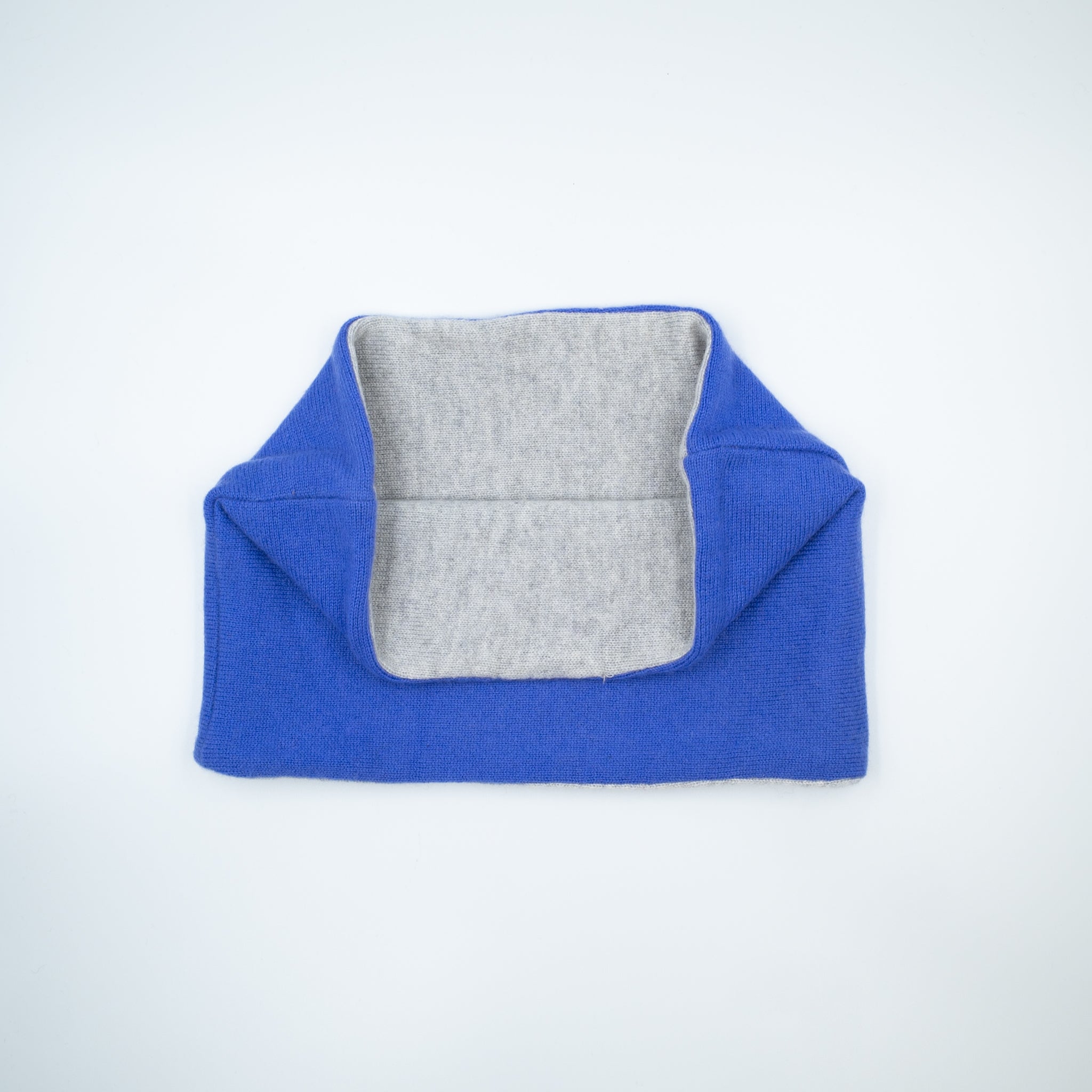 Iris Purple and Grey Neck Warmer