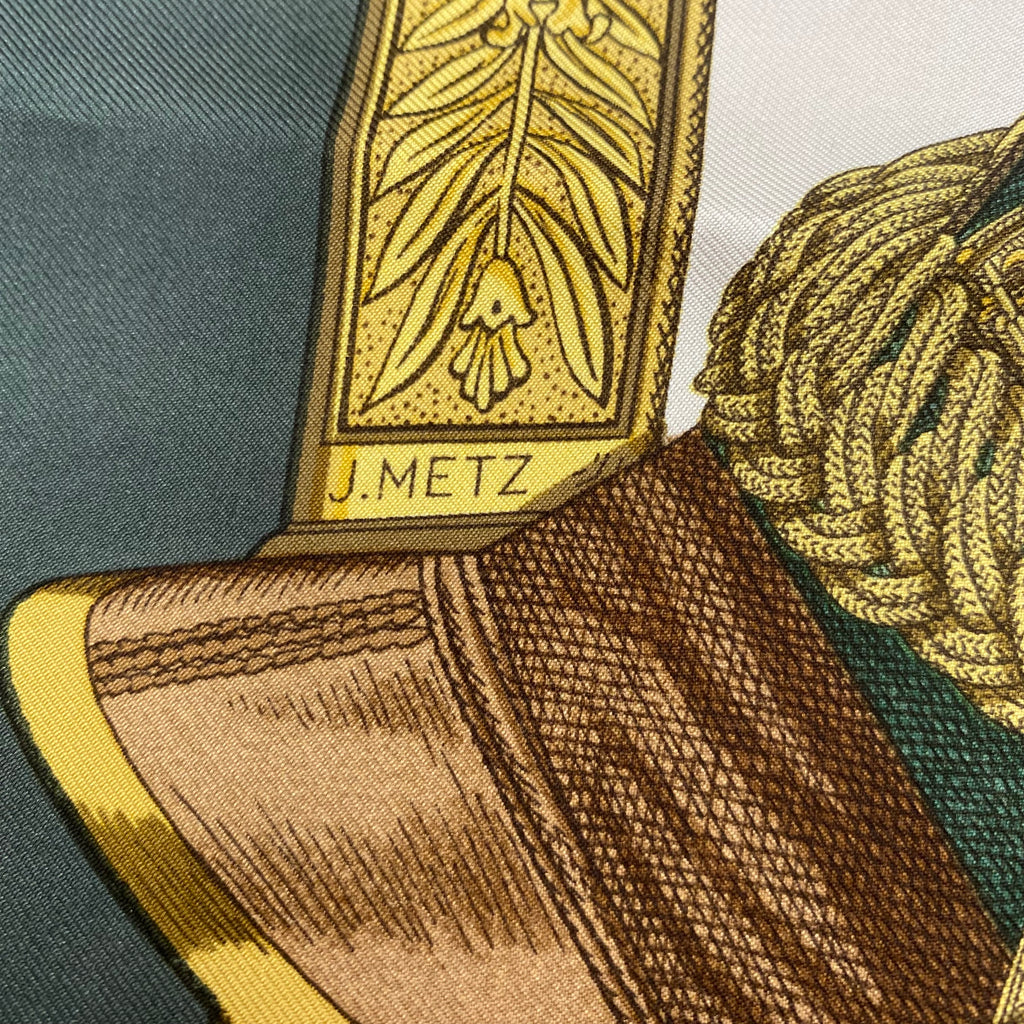 Hermès Grand Uniforme Silk Scarf
