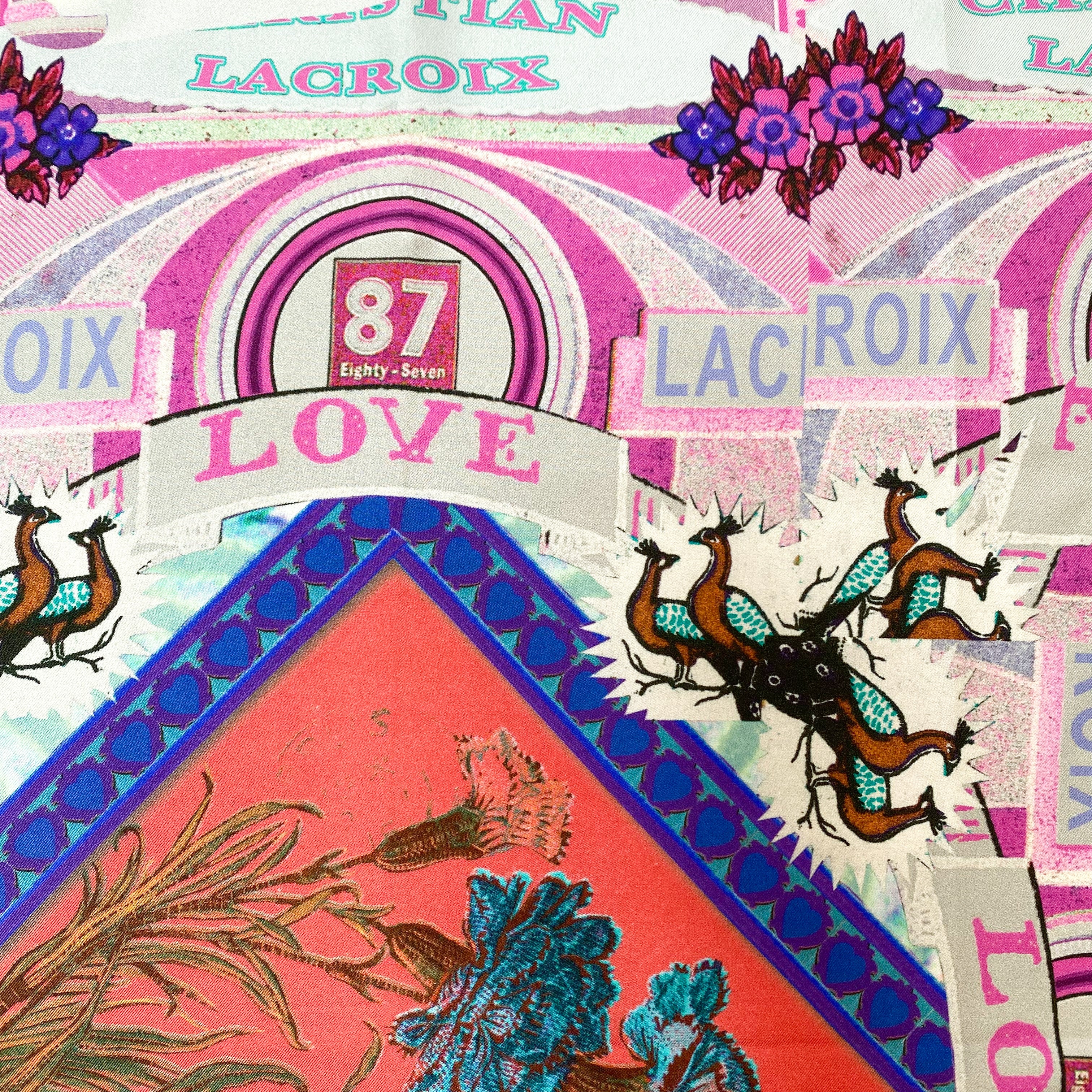 Christian Lacroix Silk Scarf