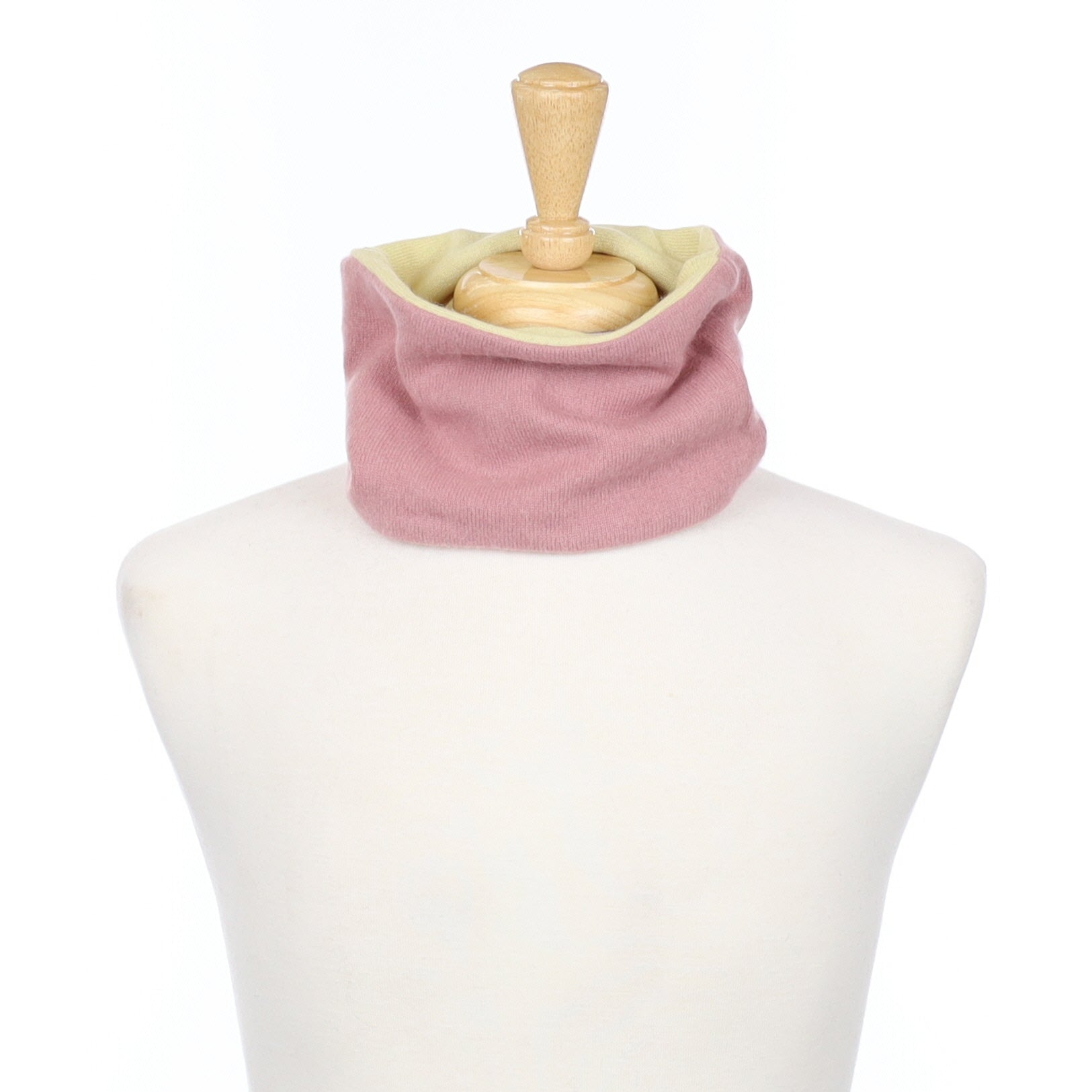 Dusky Heather and Primrose Neck Warmer