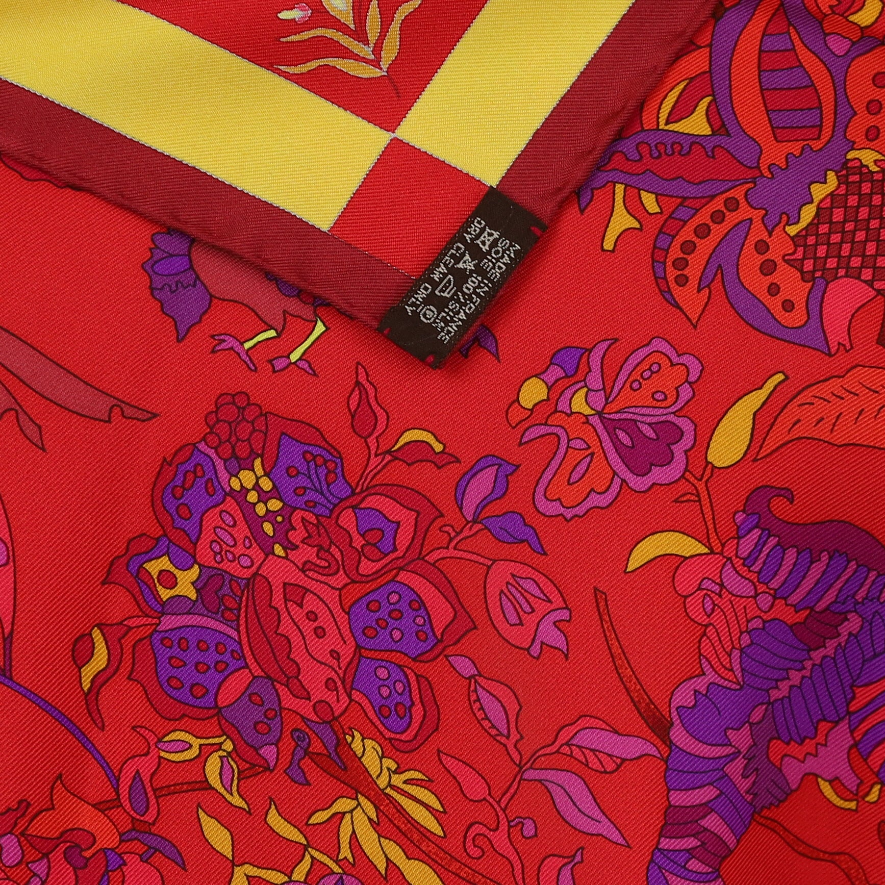Brand New Boxed Hermès Fantaisies Indiennes Silk Scarf