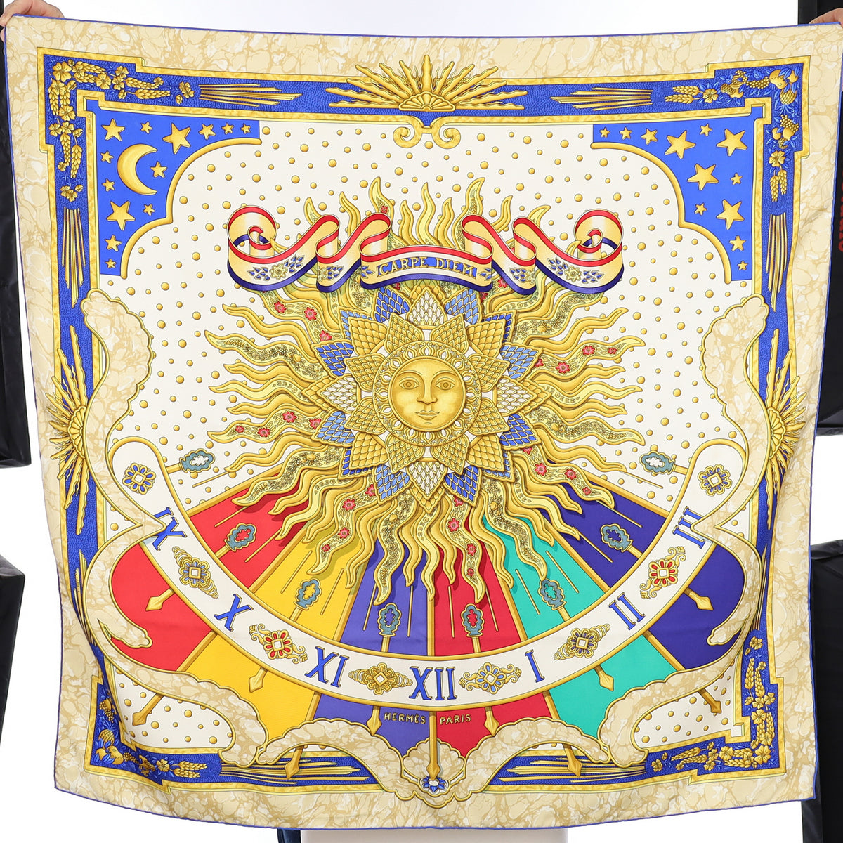 Hermès Carpe Diem Silk Scarf