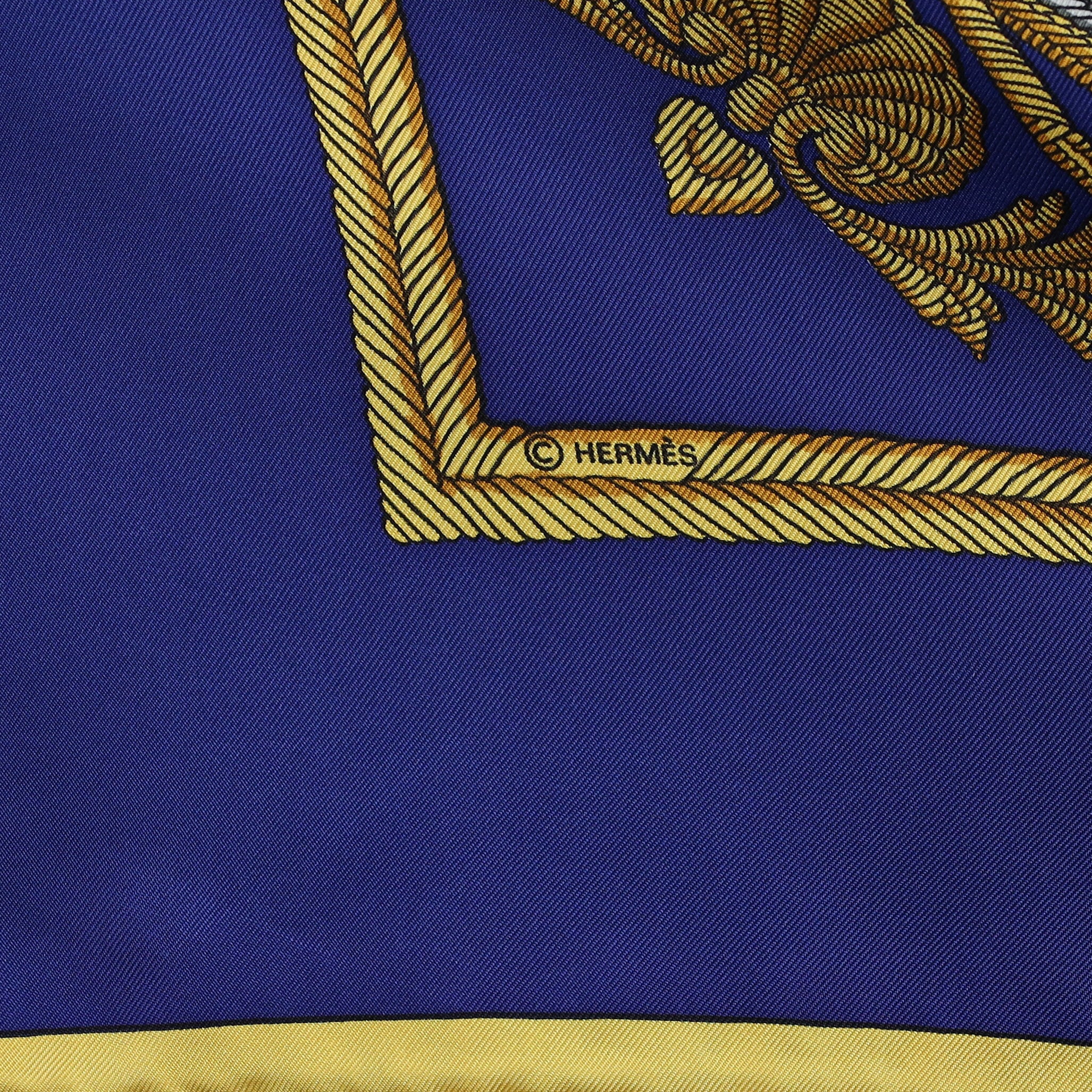 Hermès Les Armes De Paris Silk Scarf