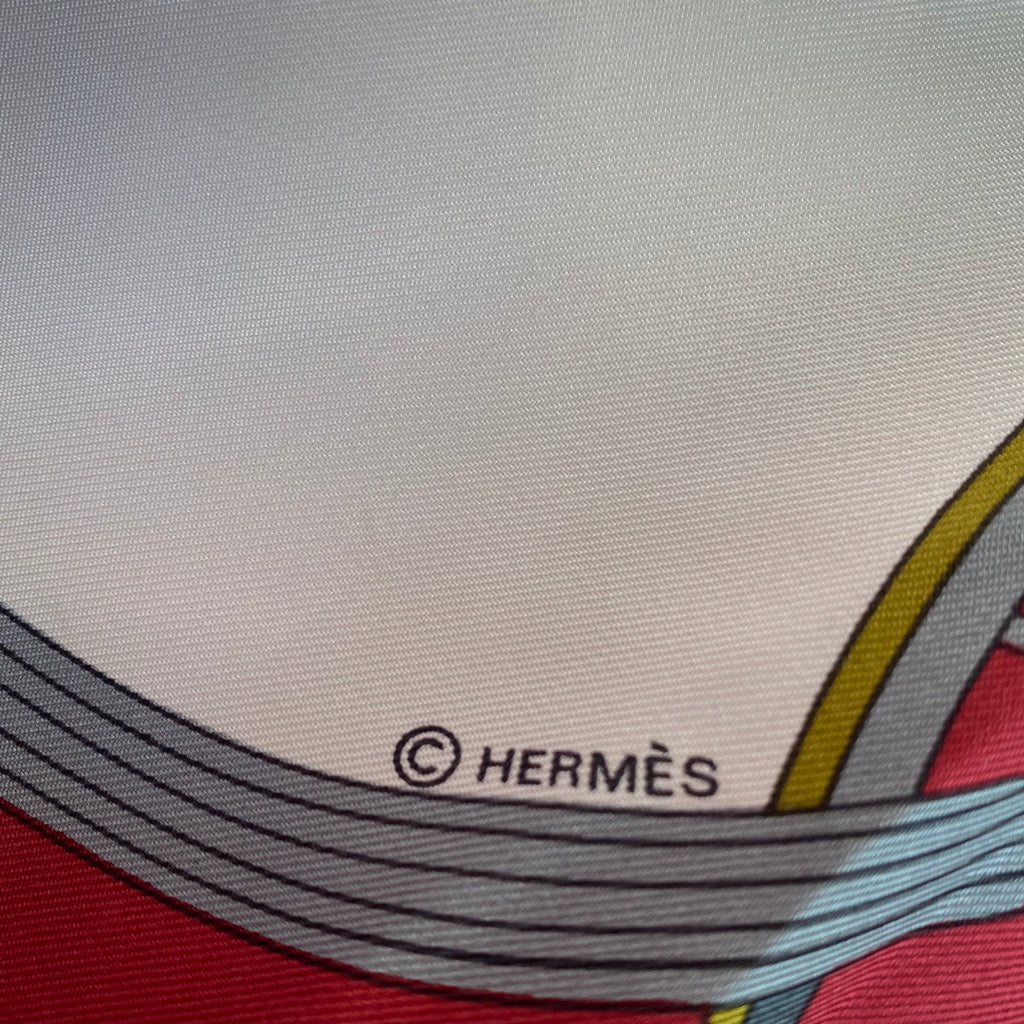 Hermès Springs Silk Scarf