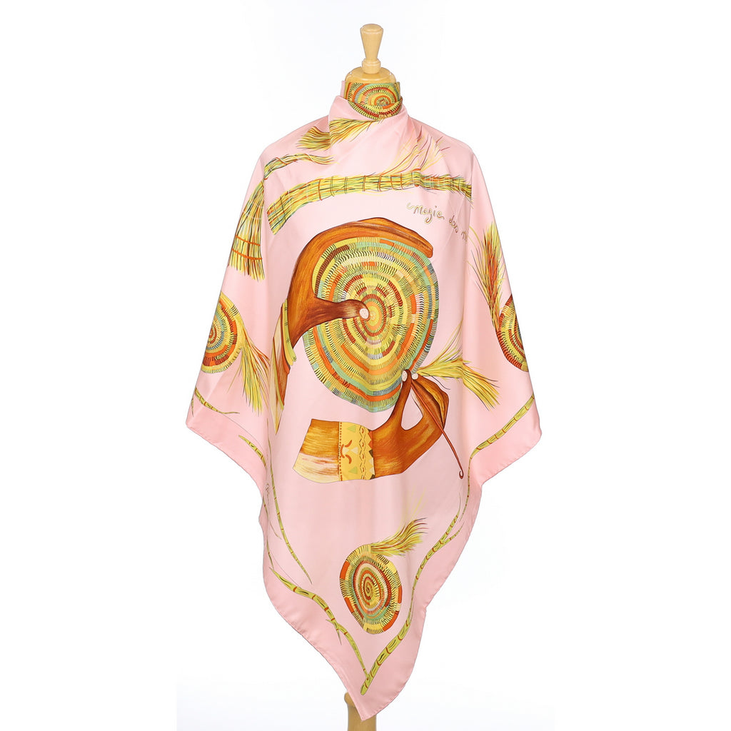 Boxed Hermès Magie des Mains Silk Scarf