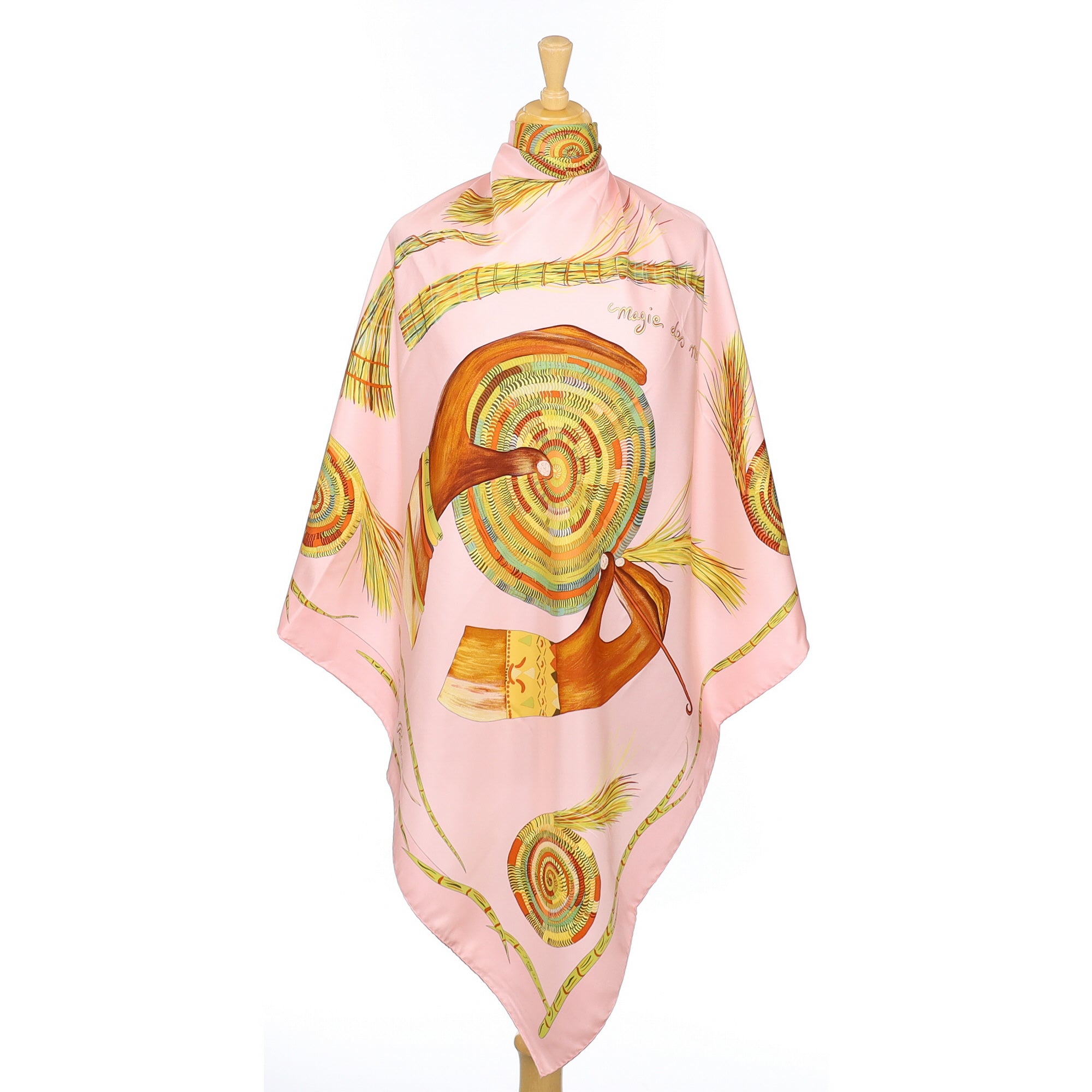 Boxed Hermès Magie des Mains Silk Scarf