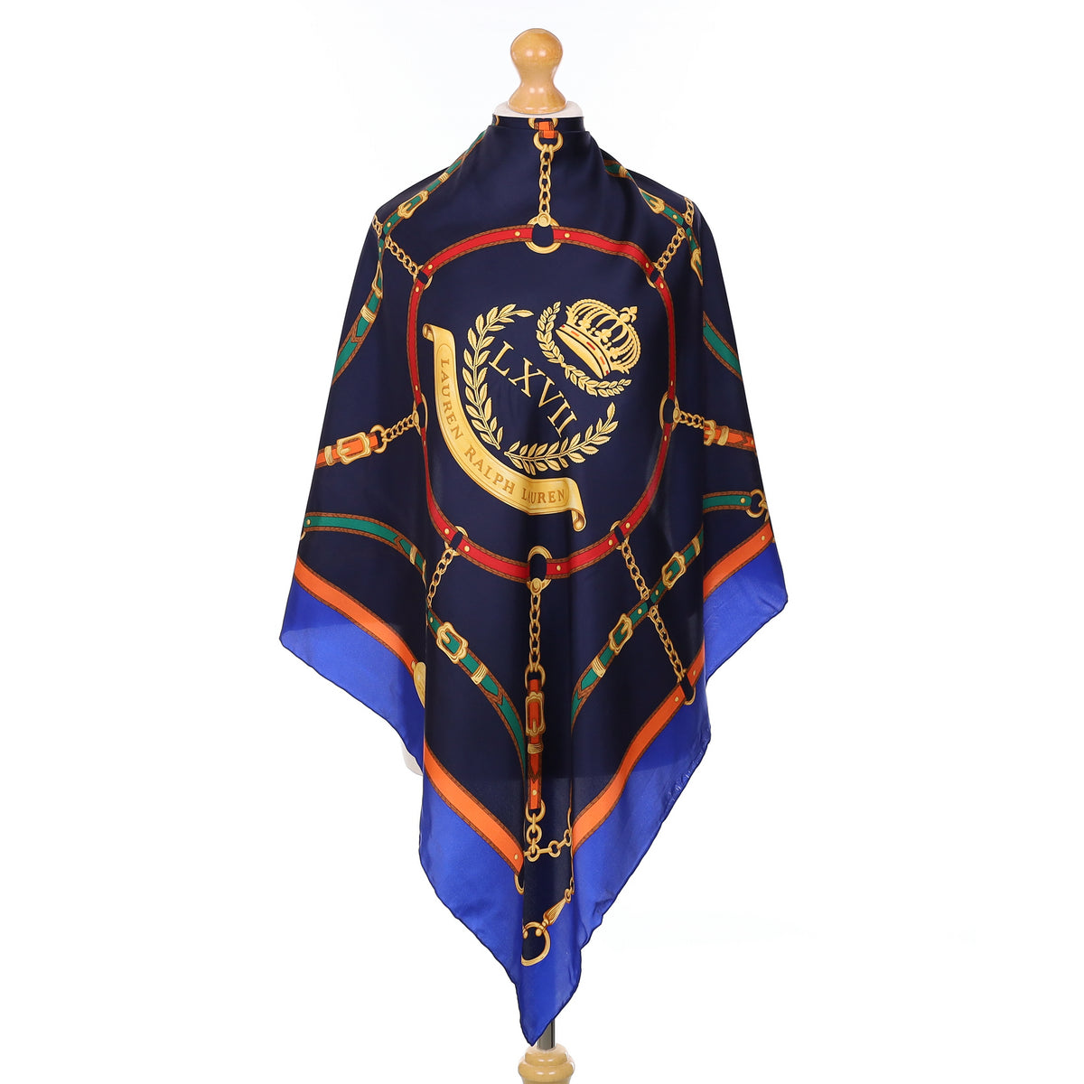 Lauren Ralph Lauren Equestrian Style Silk Scarf