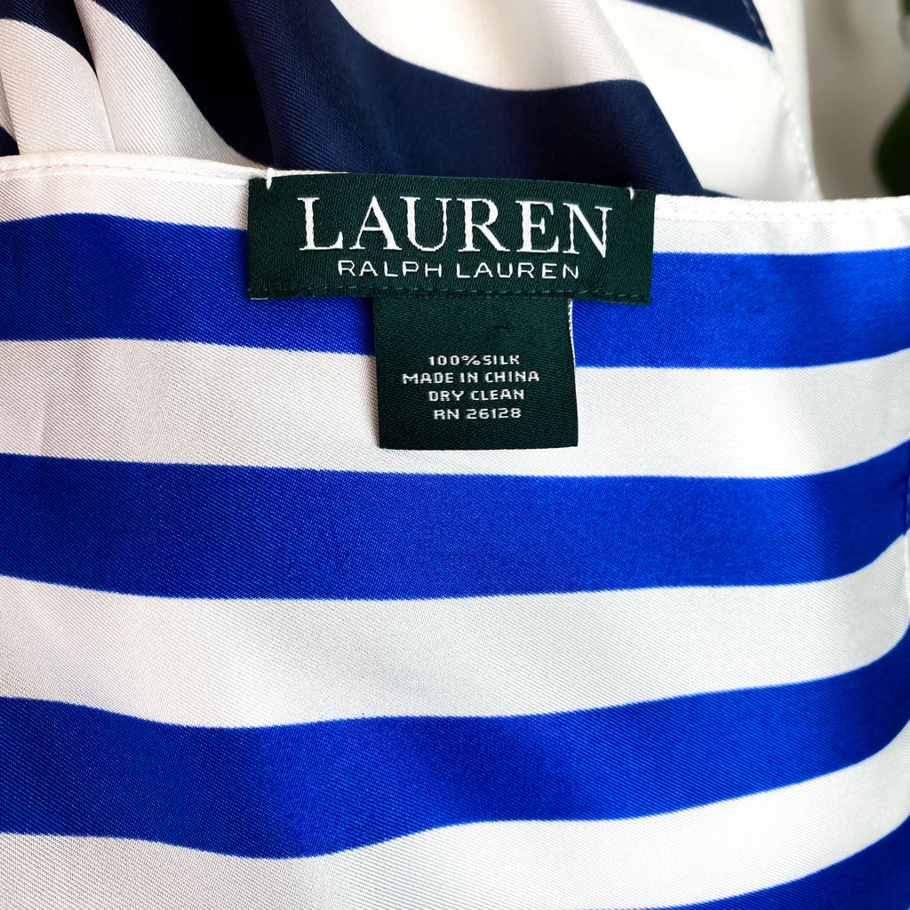 Immaculate Ralph Lauren Long Silk Scarf