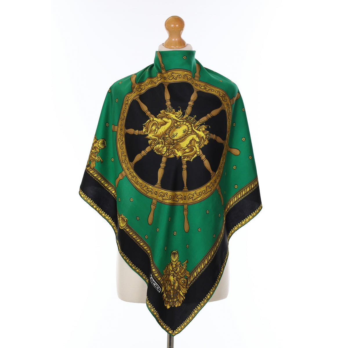 Kreier Nautical Vintage Silk Scarf