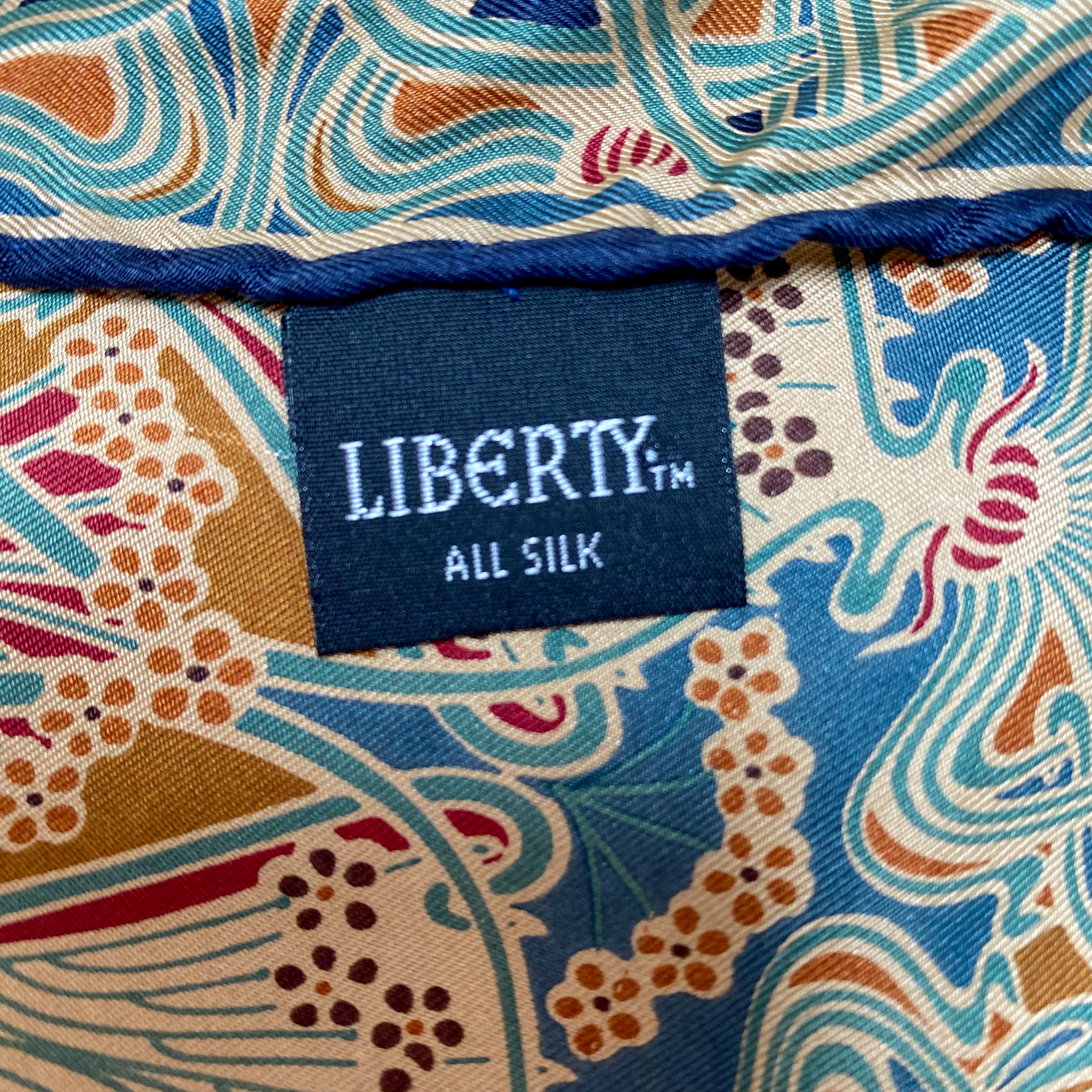 Classic Liberty Silk Scarf