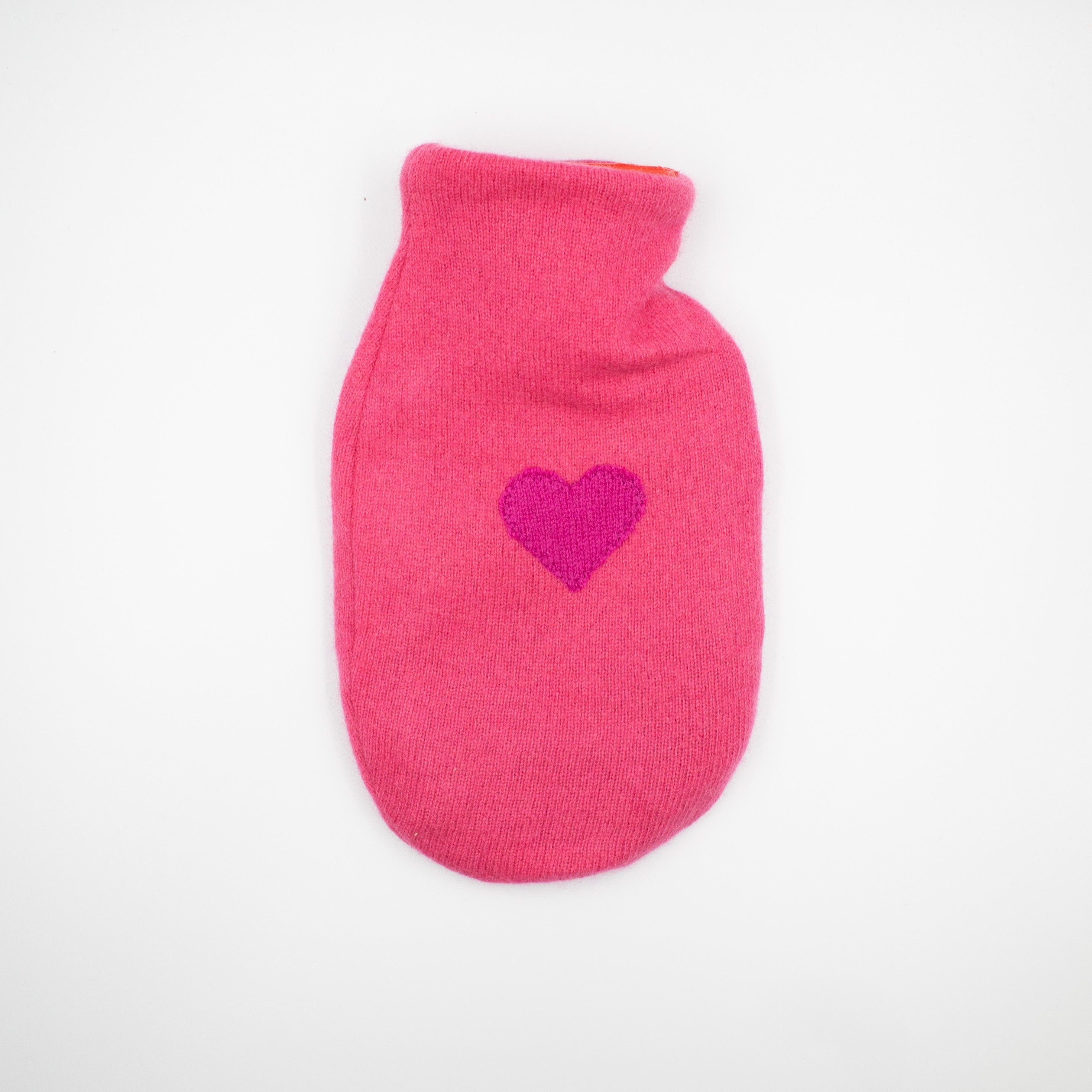 Lupin Pink Cashmere Small Hot Water Bottle