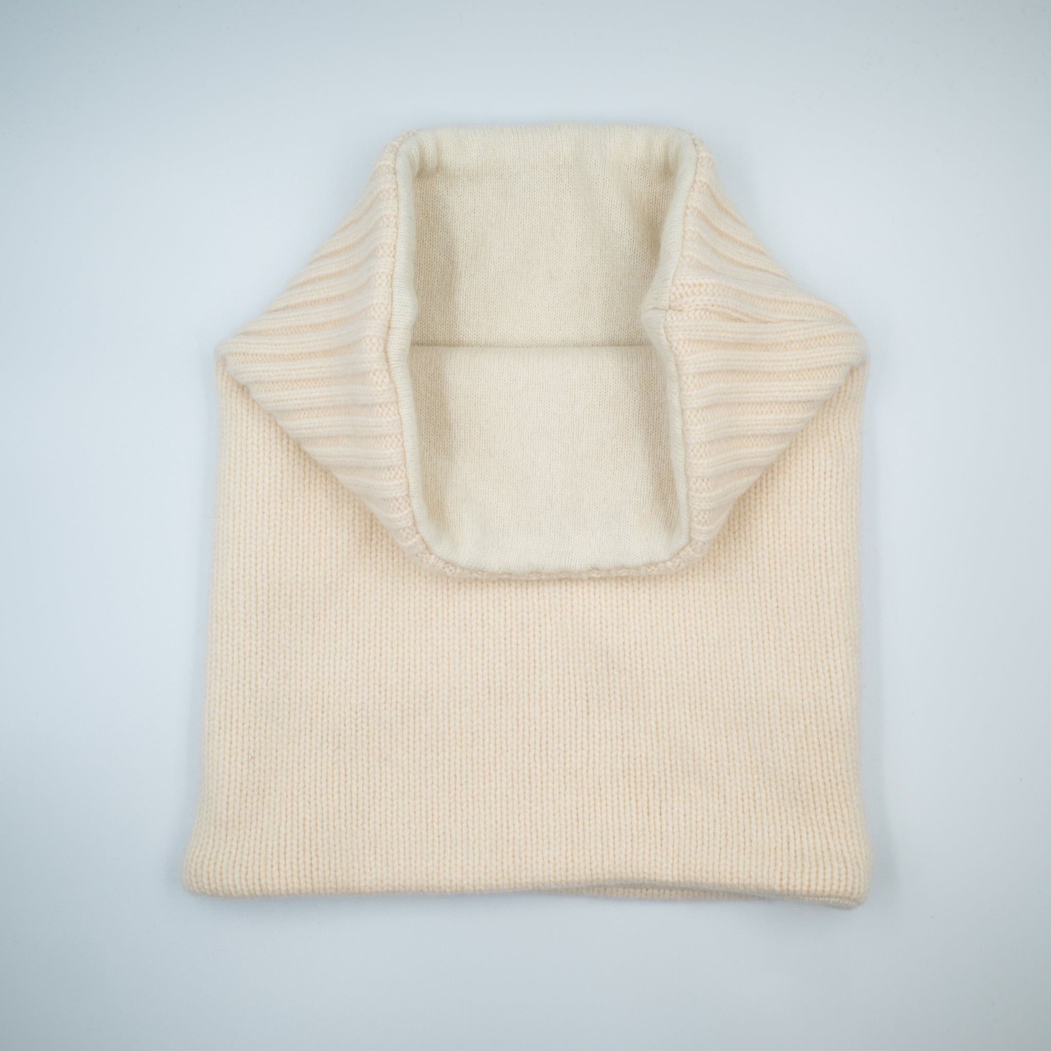 Chunky Winter White Luxury Double Layered Snood