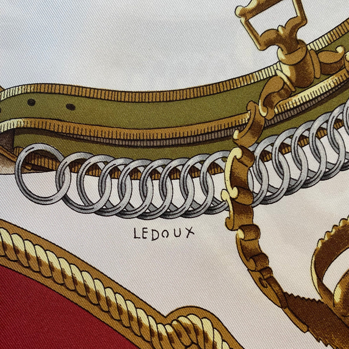 Hermès Reprise Silk Scarf