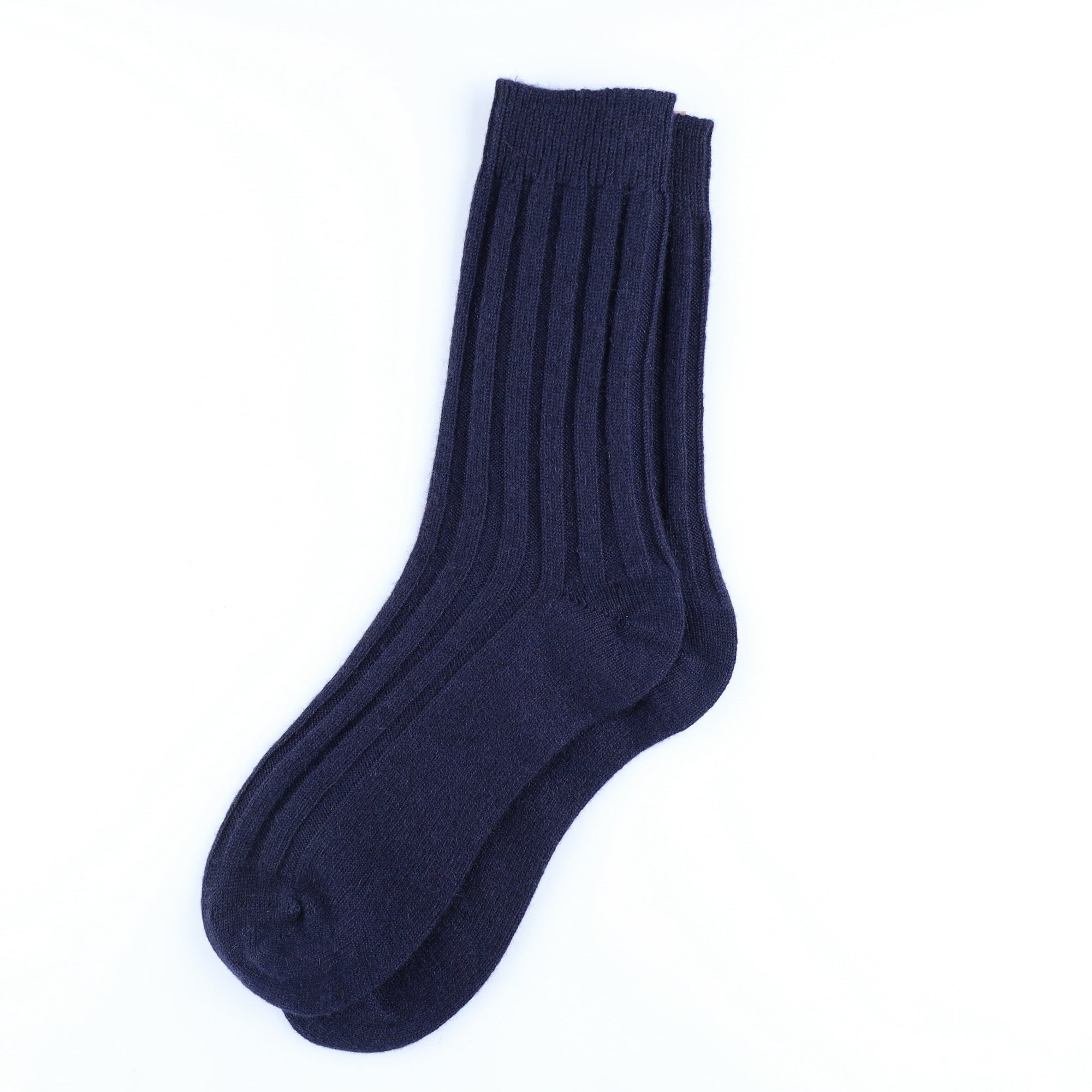 Men’s Brand New Scottish Navy Cashmere Bed Socks One Size