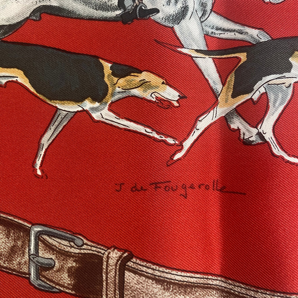 Boxed Hermès Le Bien Aller Silk Scarf Quite Rare