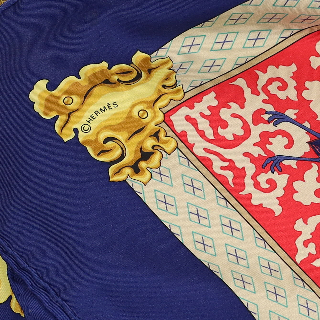 Hermès Nikko Silk Scarf Quite Rare