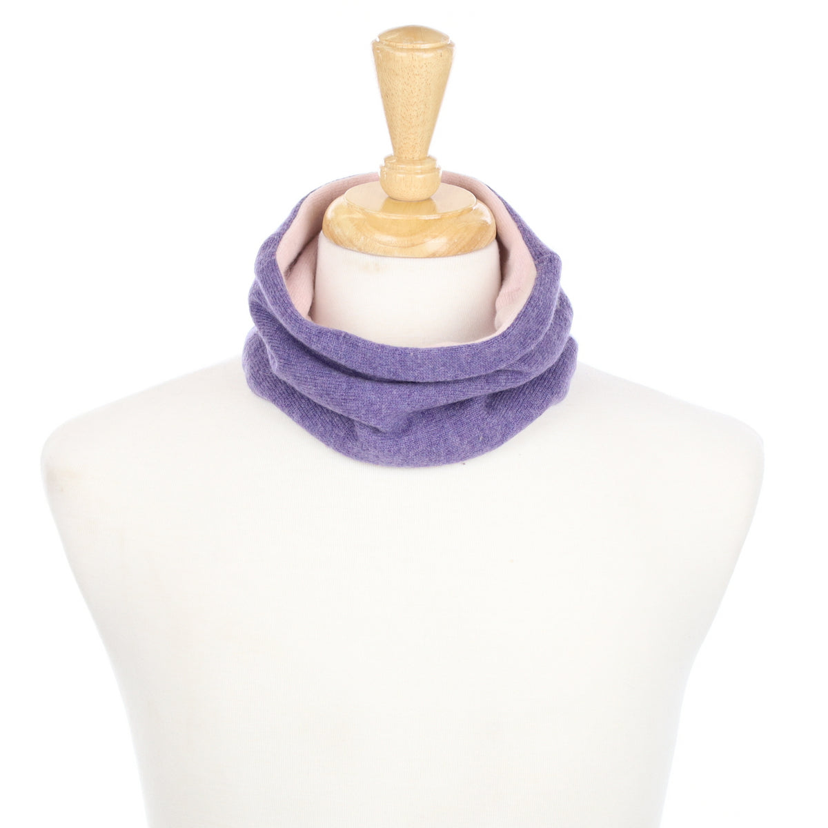 Amethyst and Ice Pink Neck Warmer