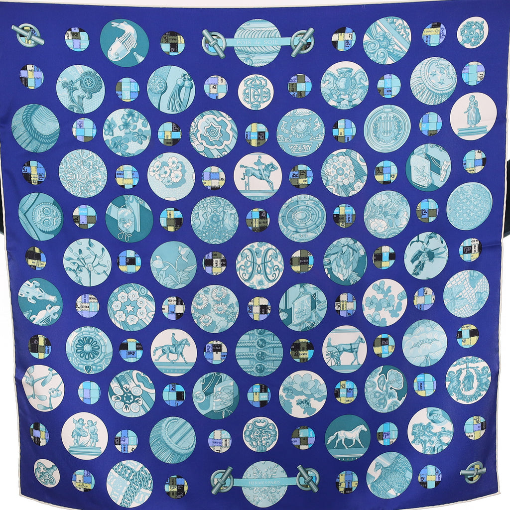 Hermès Pois De Soie Silk Scarf