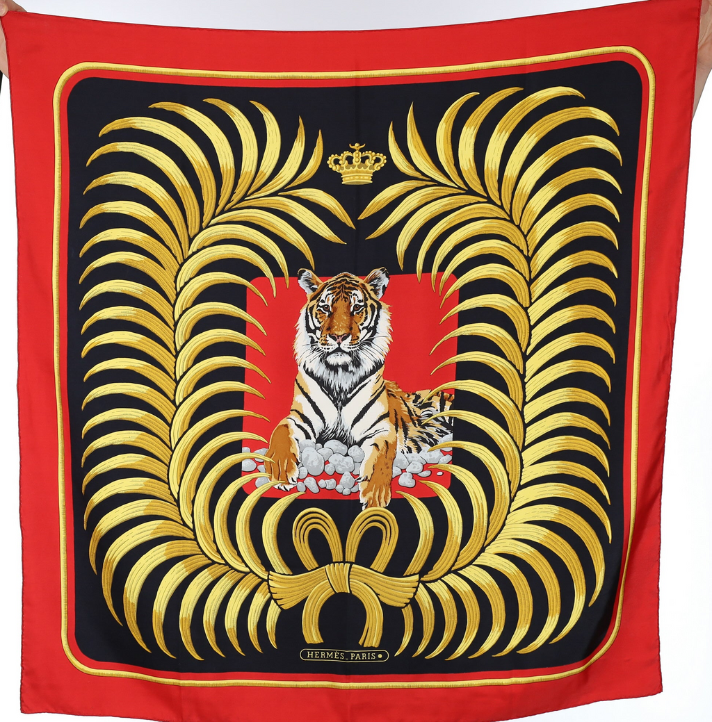 Hermès Tigre Royal Silk Scarf