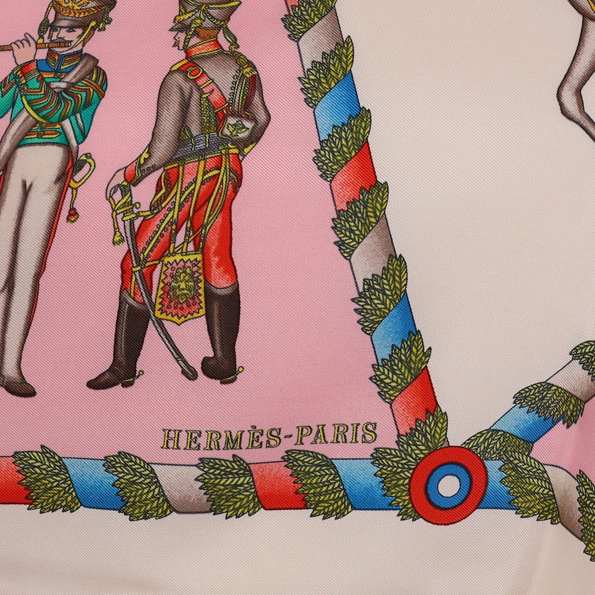 Hermès L’Armée Impériale Russe Silk Scarf